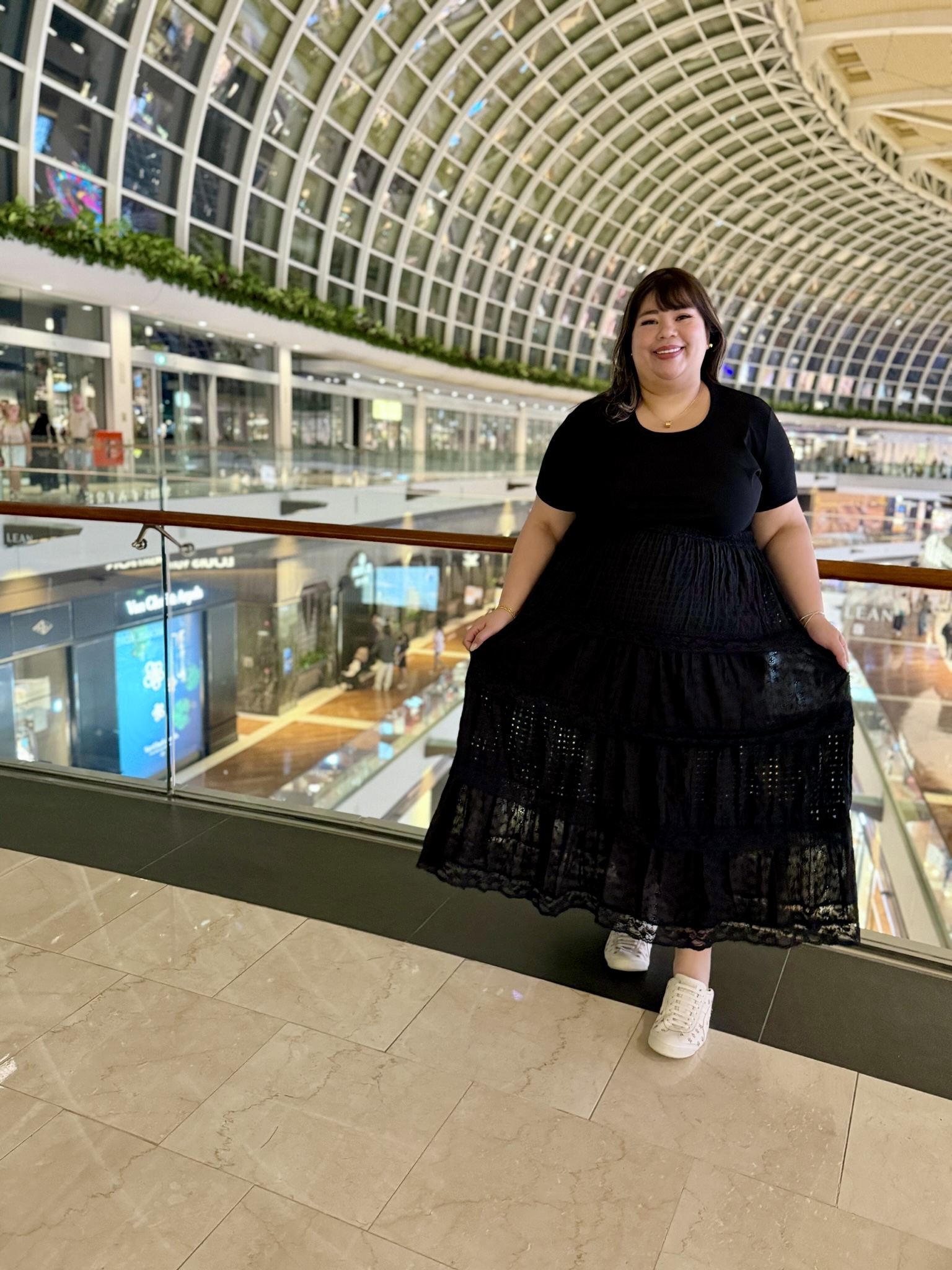 Anastasia Lace Crochet Tier Skirt | Plus Size Skirt