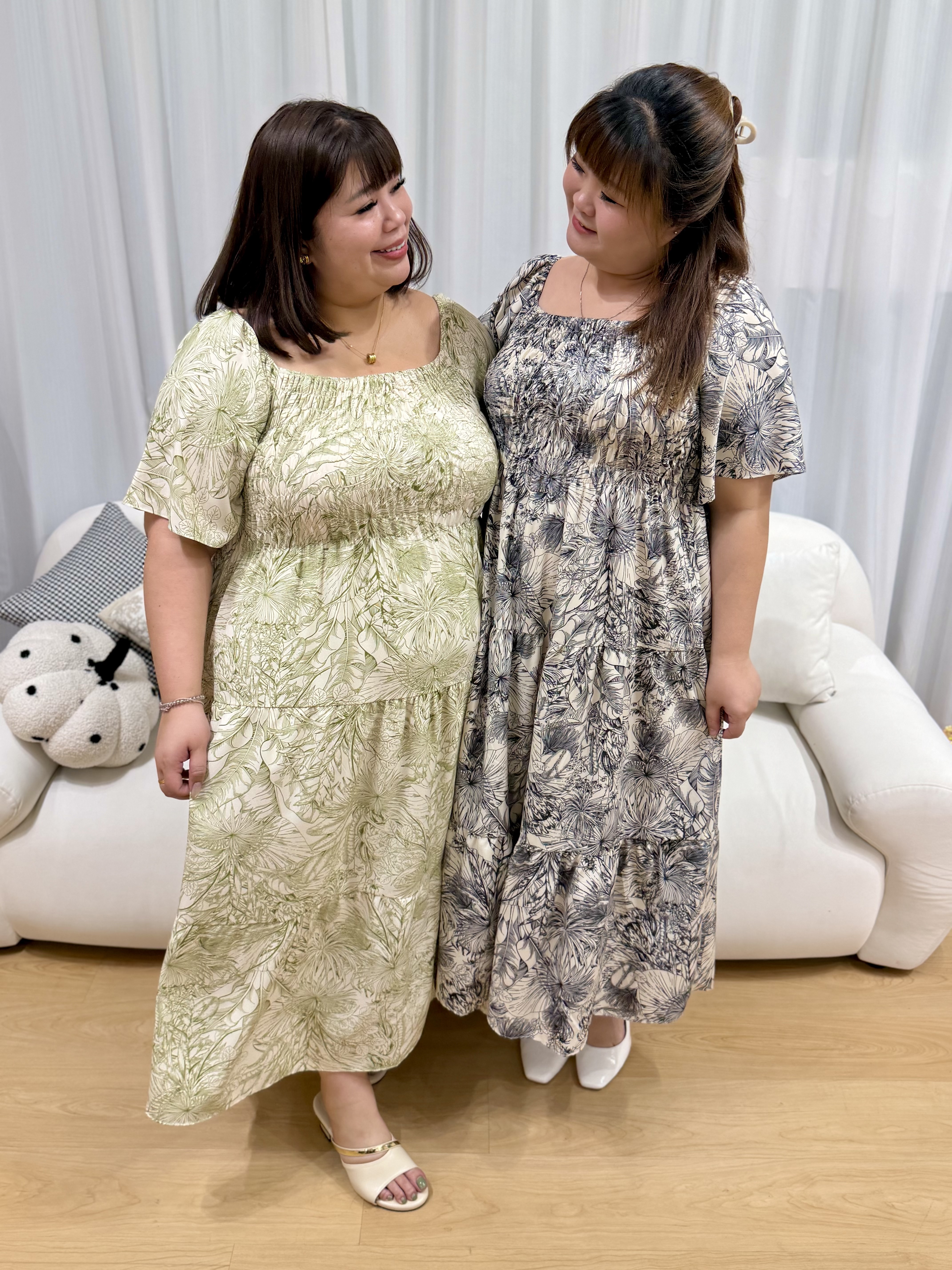 Love+ Hommé Smock Maxi Dress | Plus Size Dress