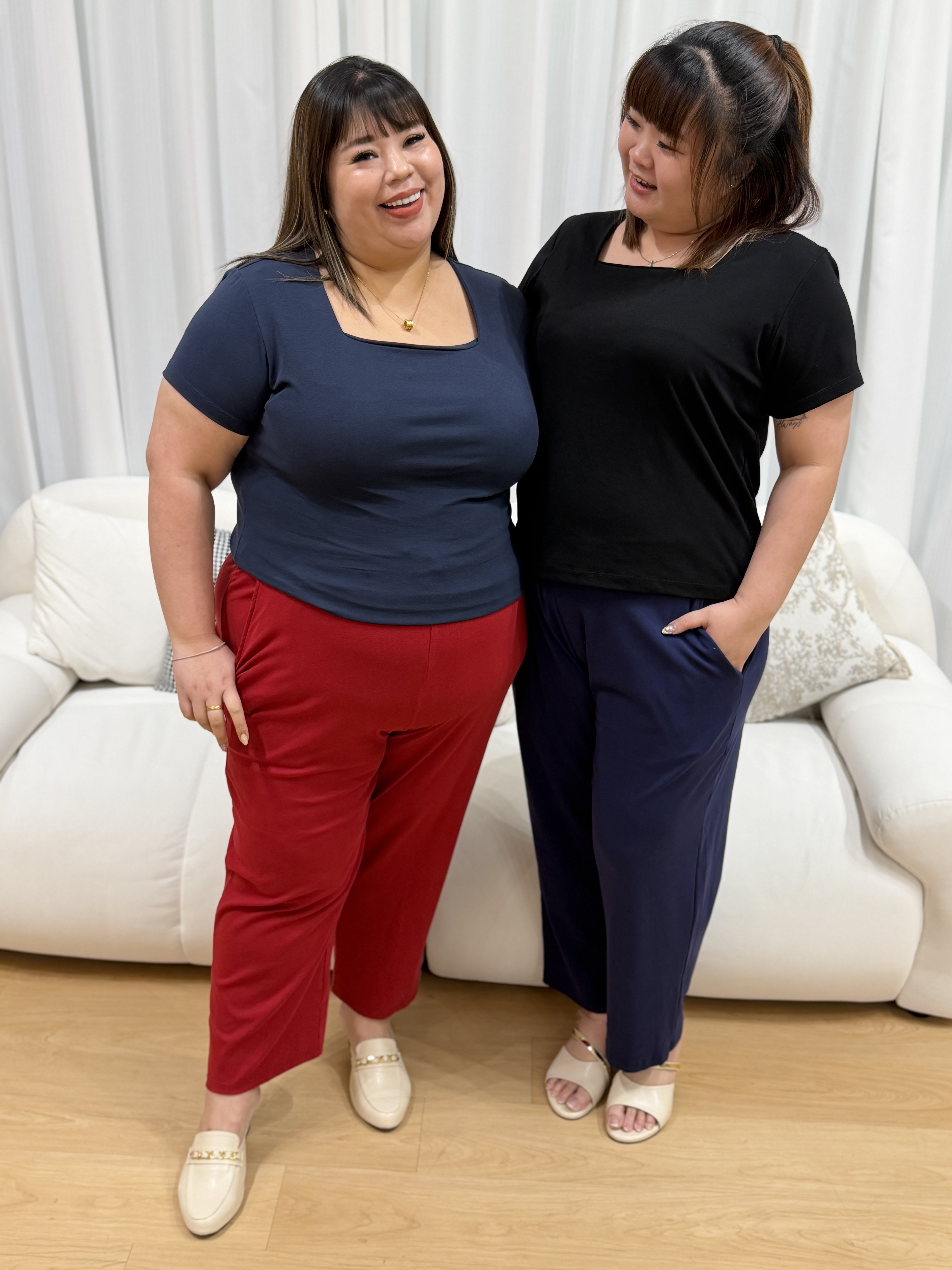 Love+ Junno Cotton Pants | Plus Size Pants
