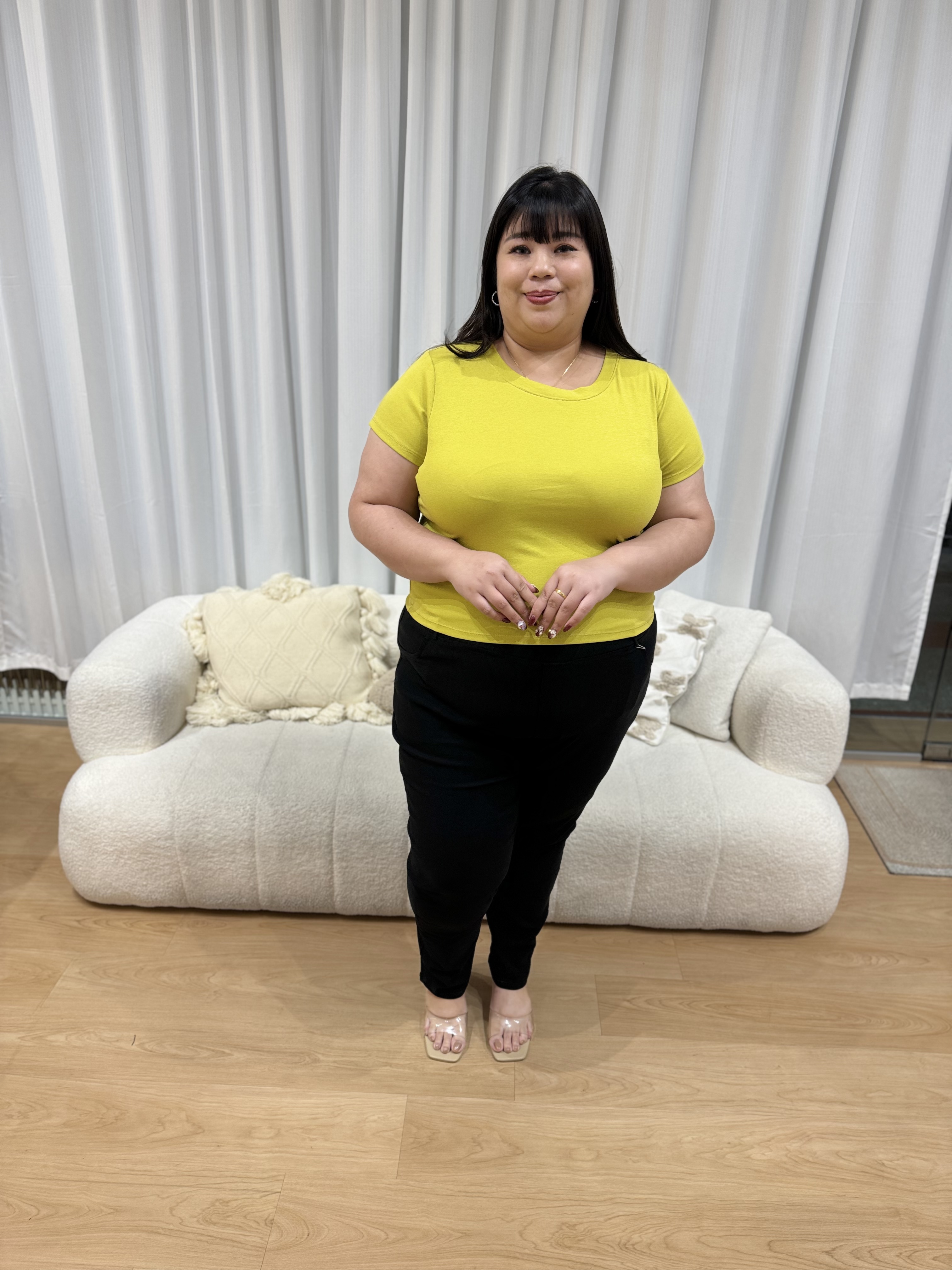 Love+ Prima Black Pants | Plus Size Pants Singapore