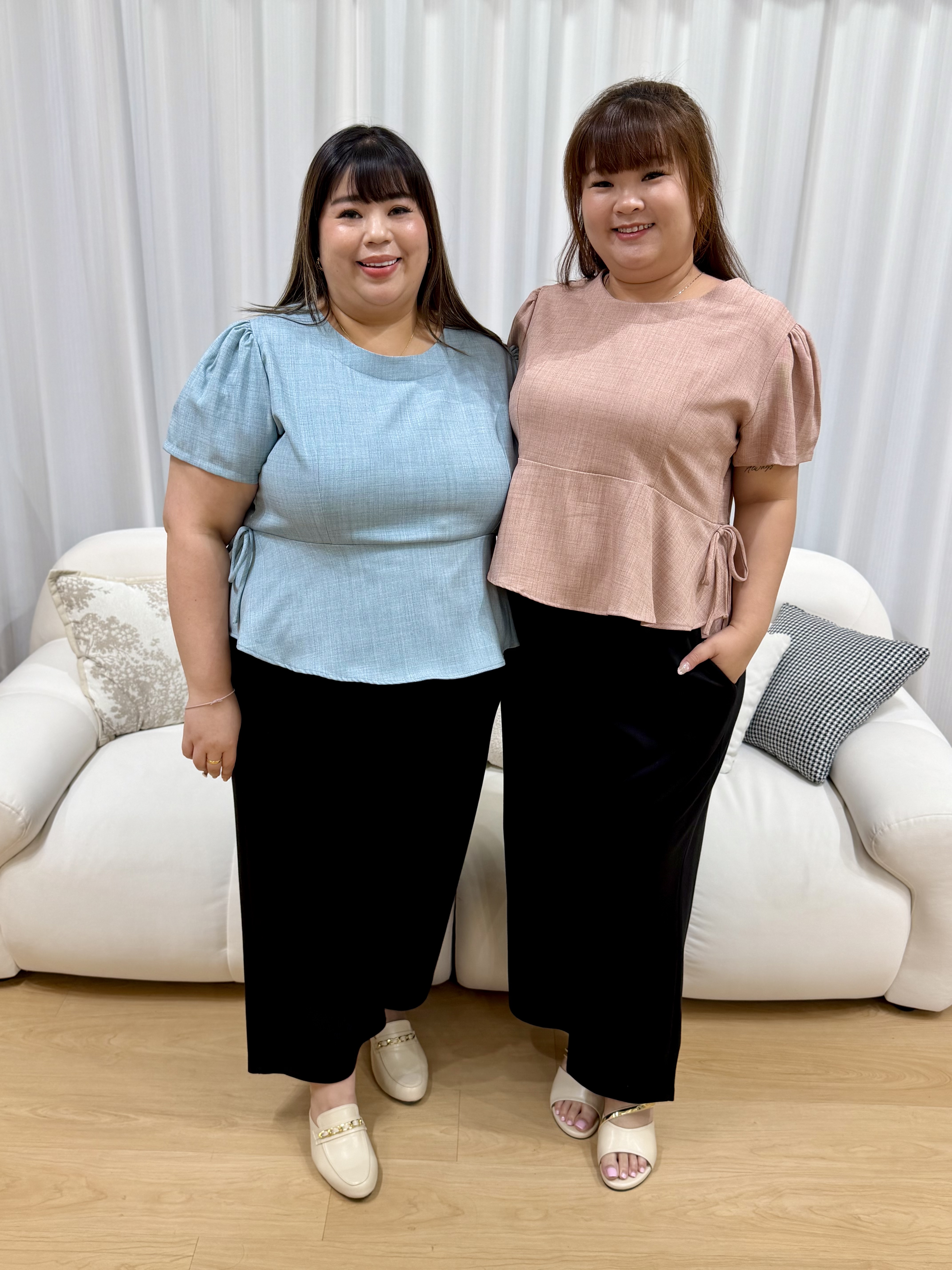 Missy Ribbon Work Top | Plus Size Top