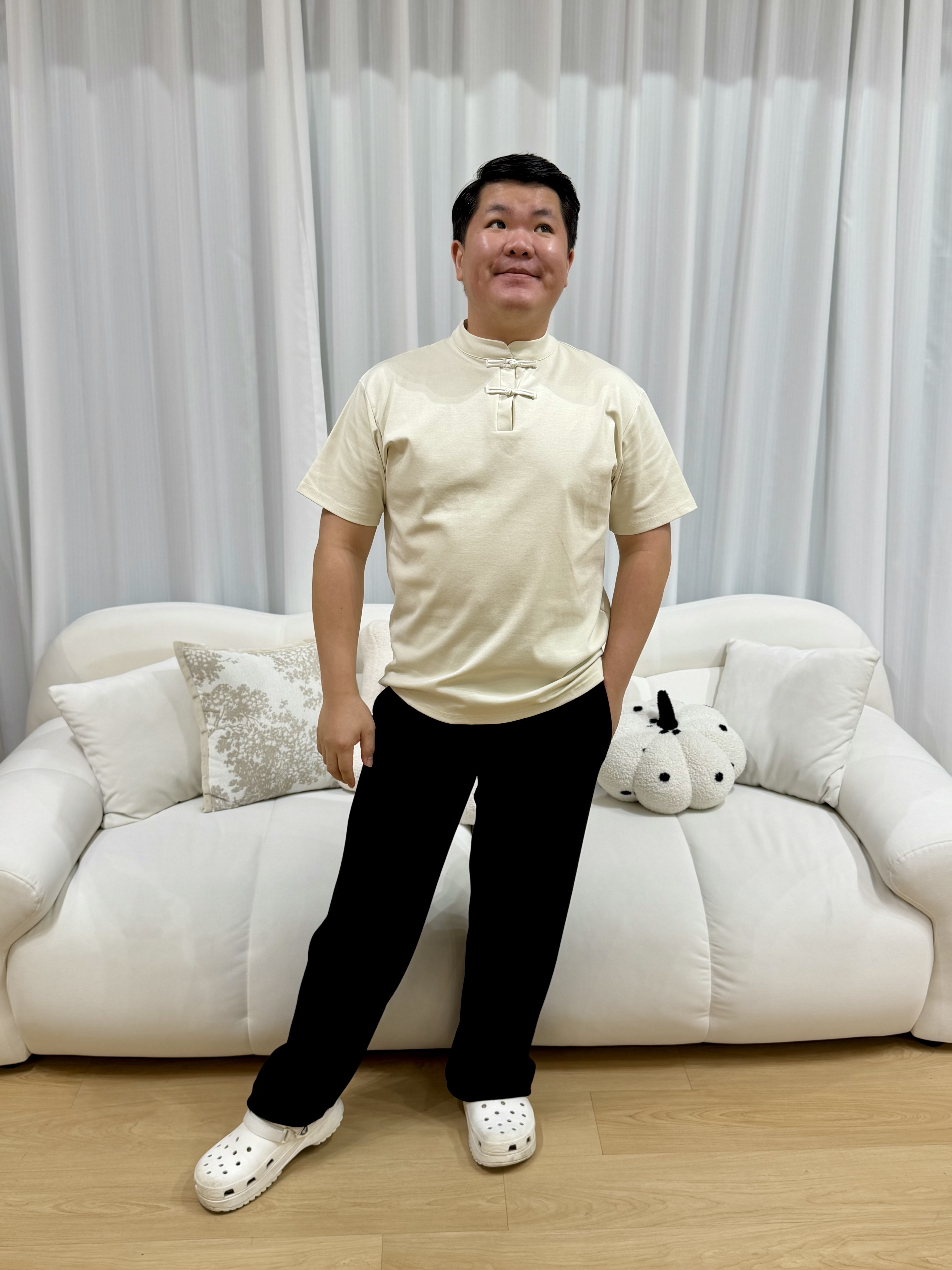 悦儿 Qipao Men Top | Plus Size Men Top