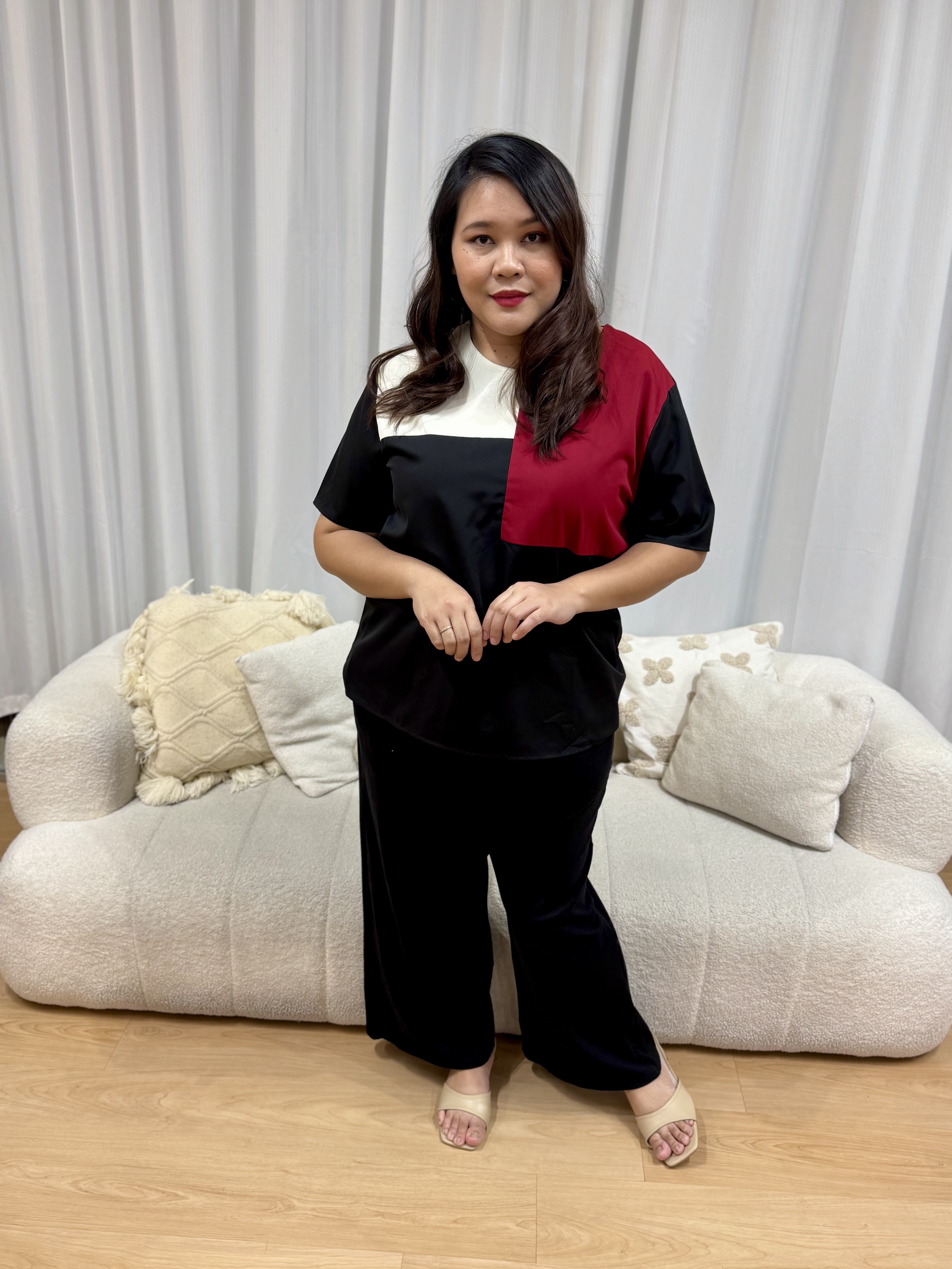 Trixi Tri Tone Top | Plus Size Top