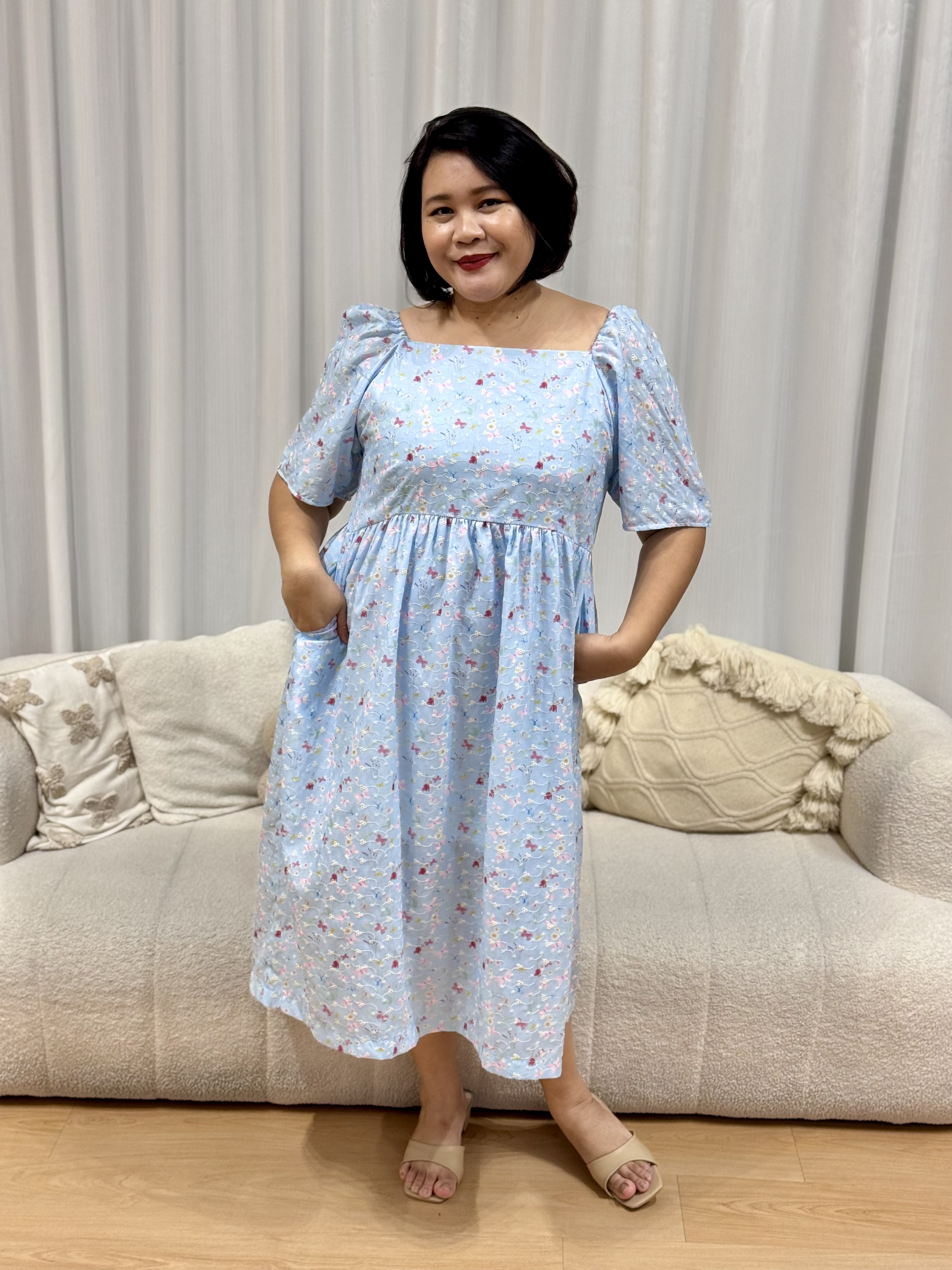 Love+ Tammy Embroidery Lace Dress | Plus Size Dress