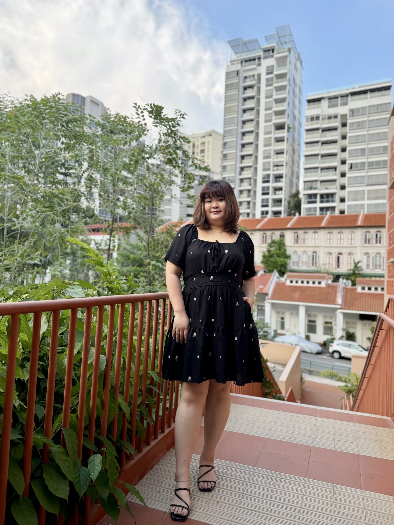 Love+ Evangeline 3D Floral Dress | Plus Size Dress