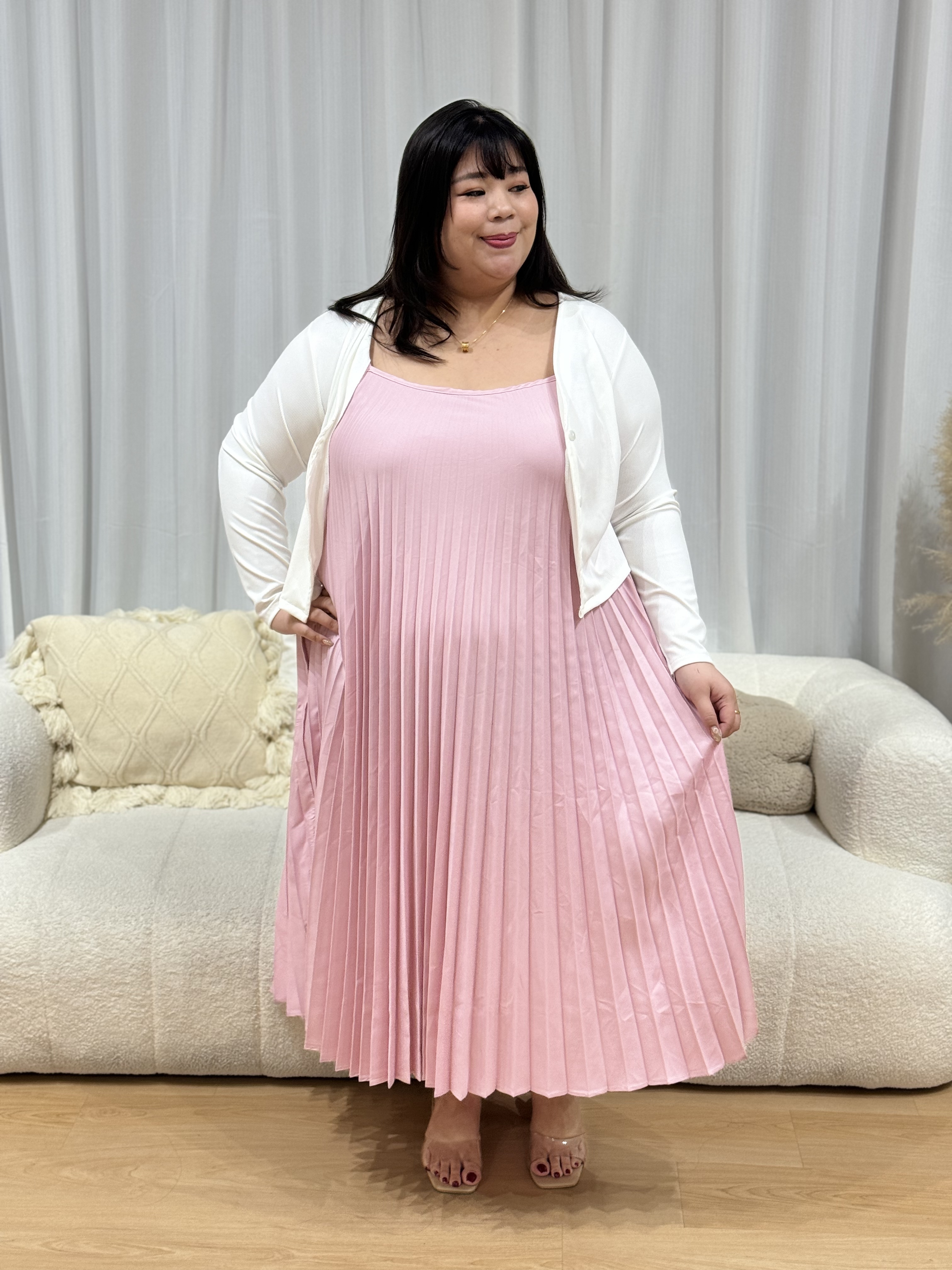 Jacinta Pleated Dress | Plus Size Dress