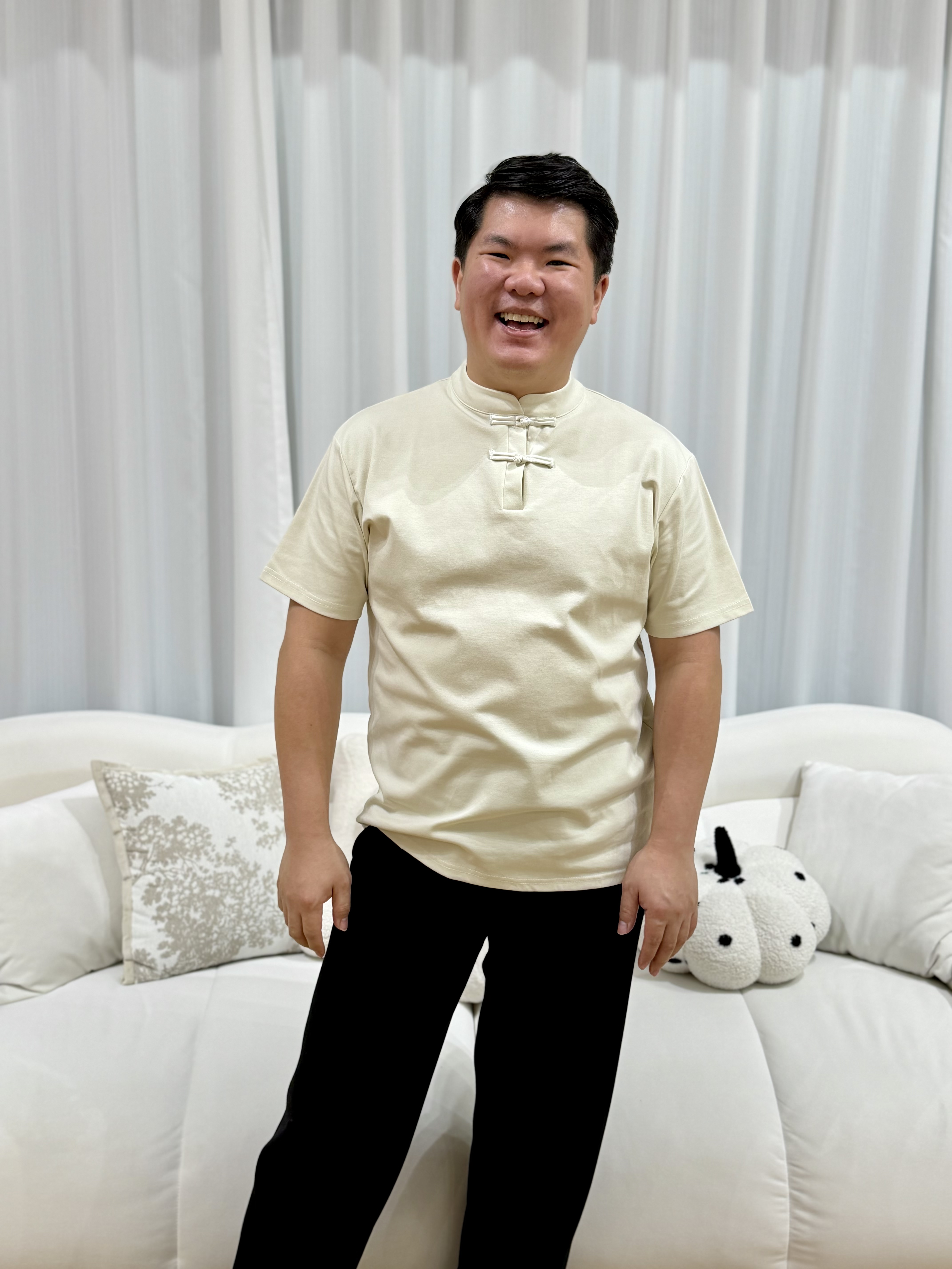 悦儿 Qipao Men Top | Plus Size Men Top