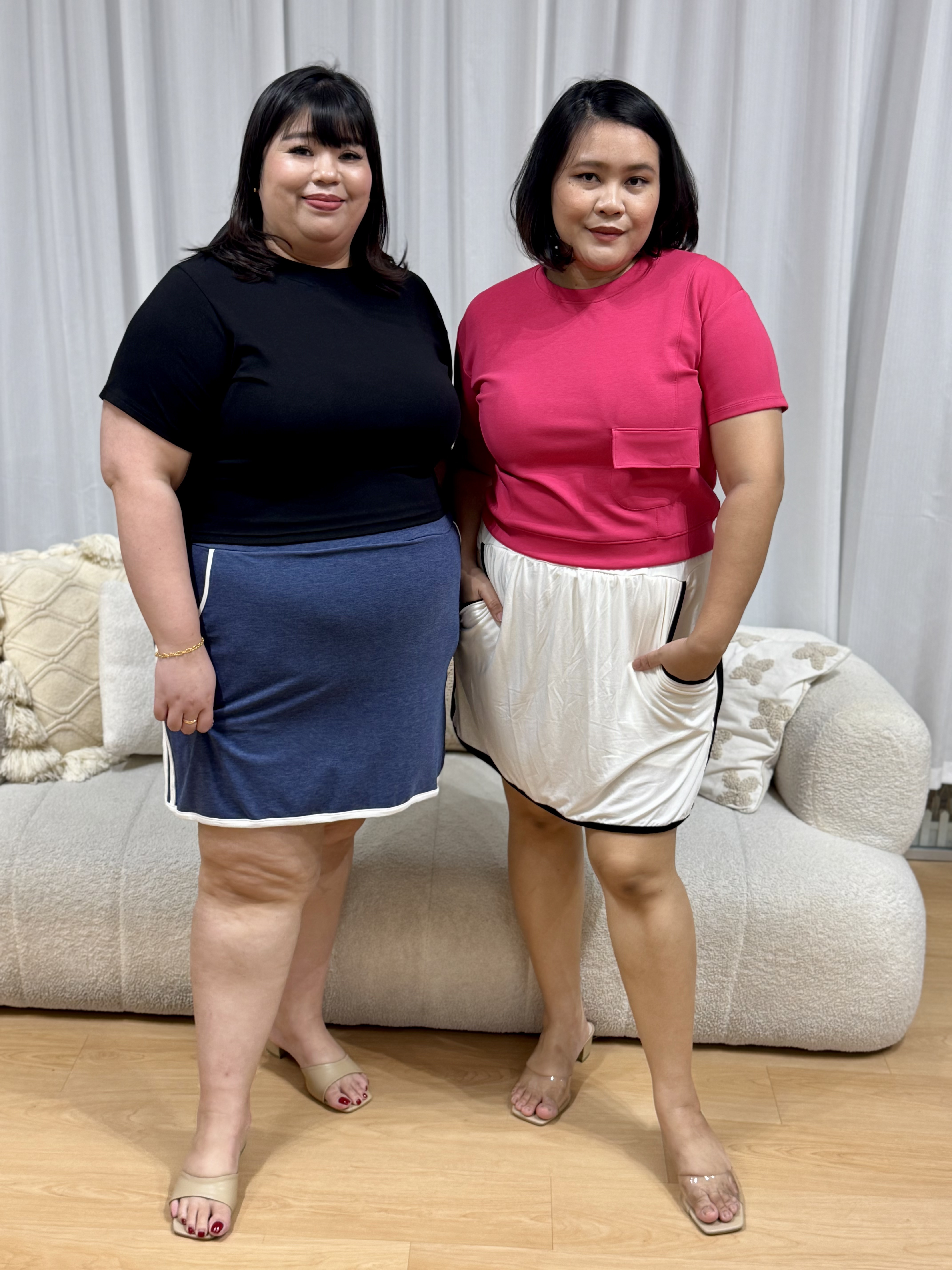 Love+ Carter Tennis Rayon Skorts | Plus Size Shorts