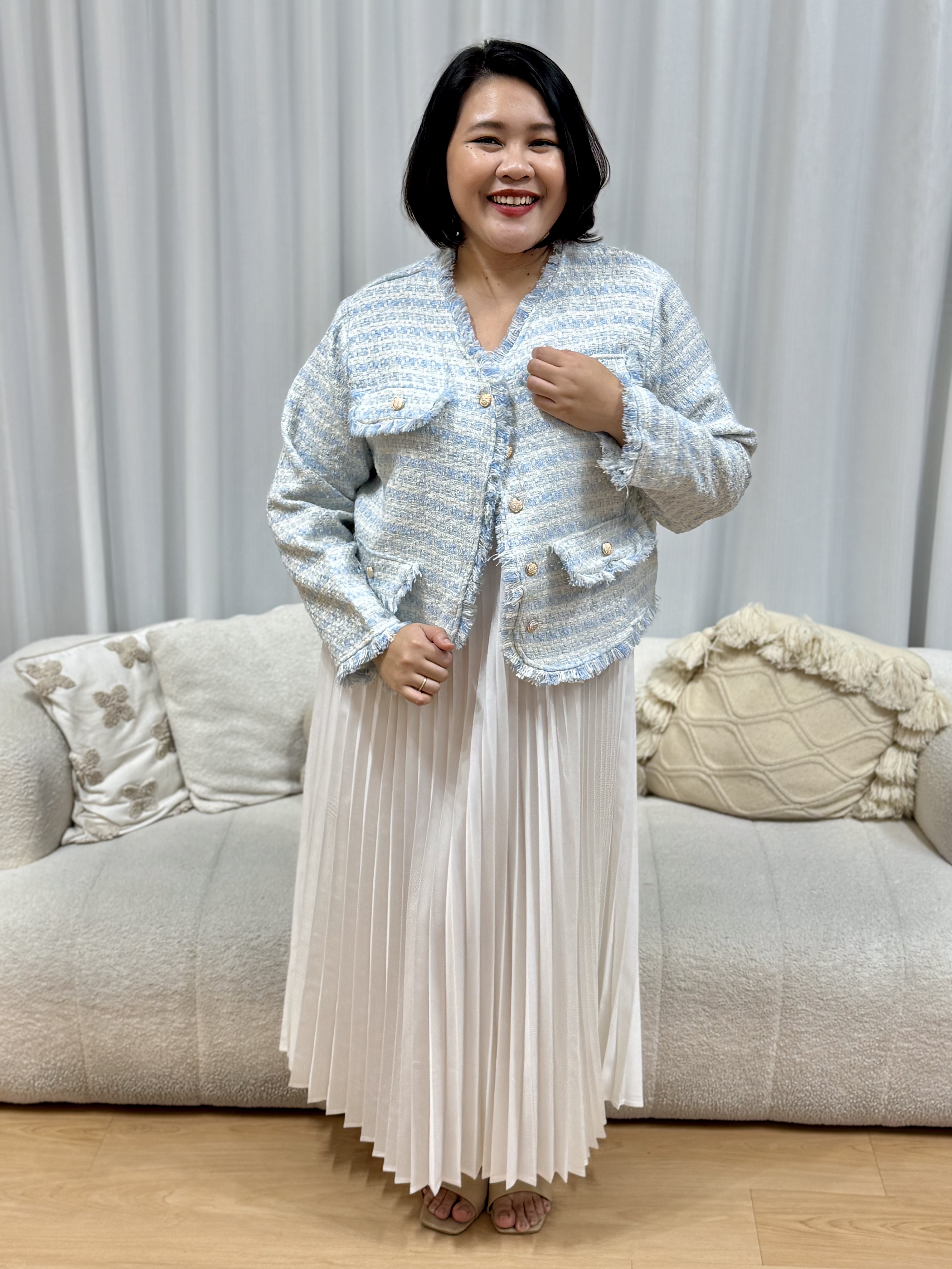 Jessabell COCO Tweet Blazer | Plus Size Blazer