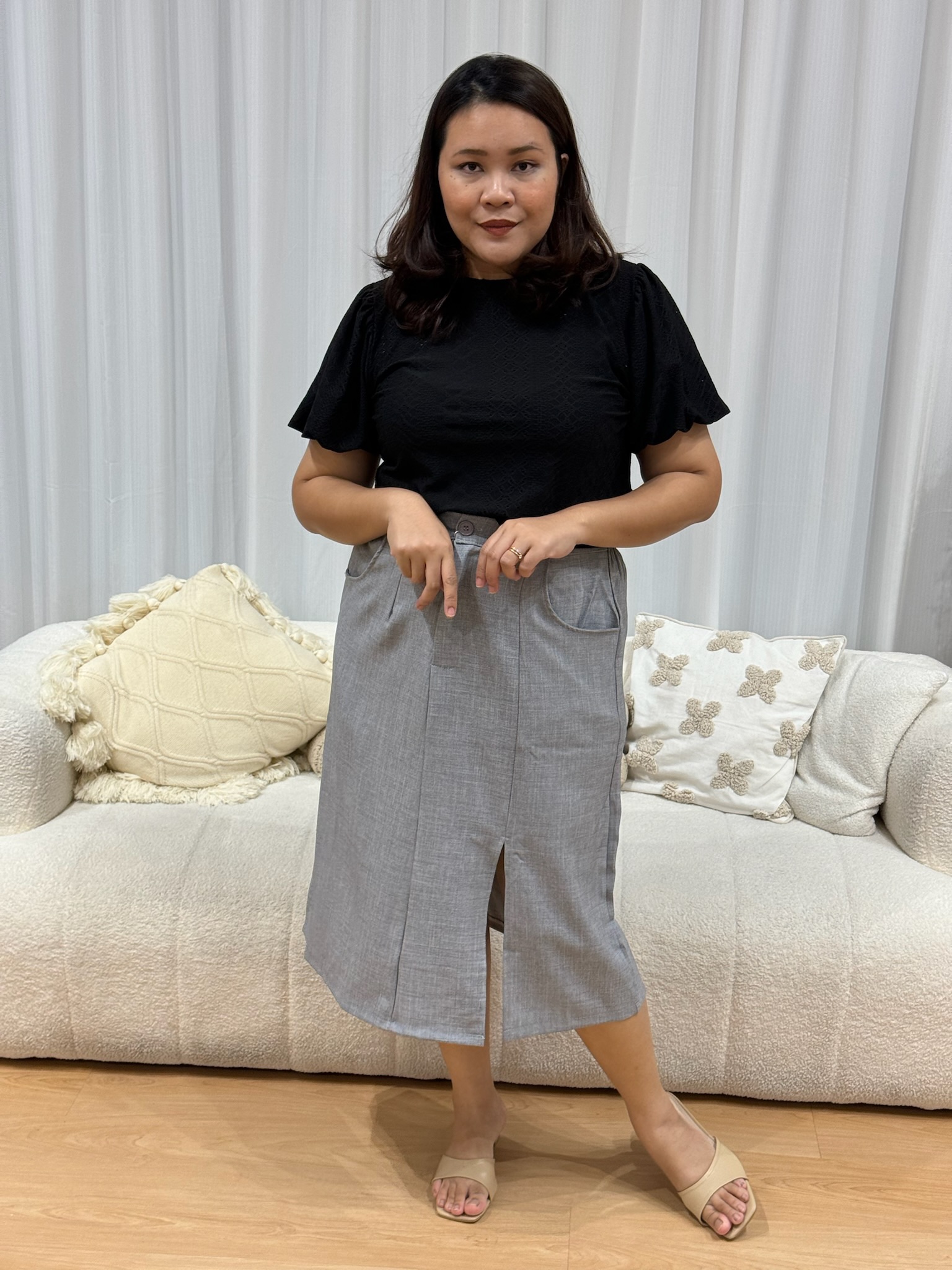 Rue Silky Premium Skirt | Plus Size Skirt