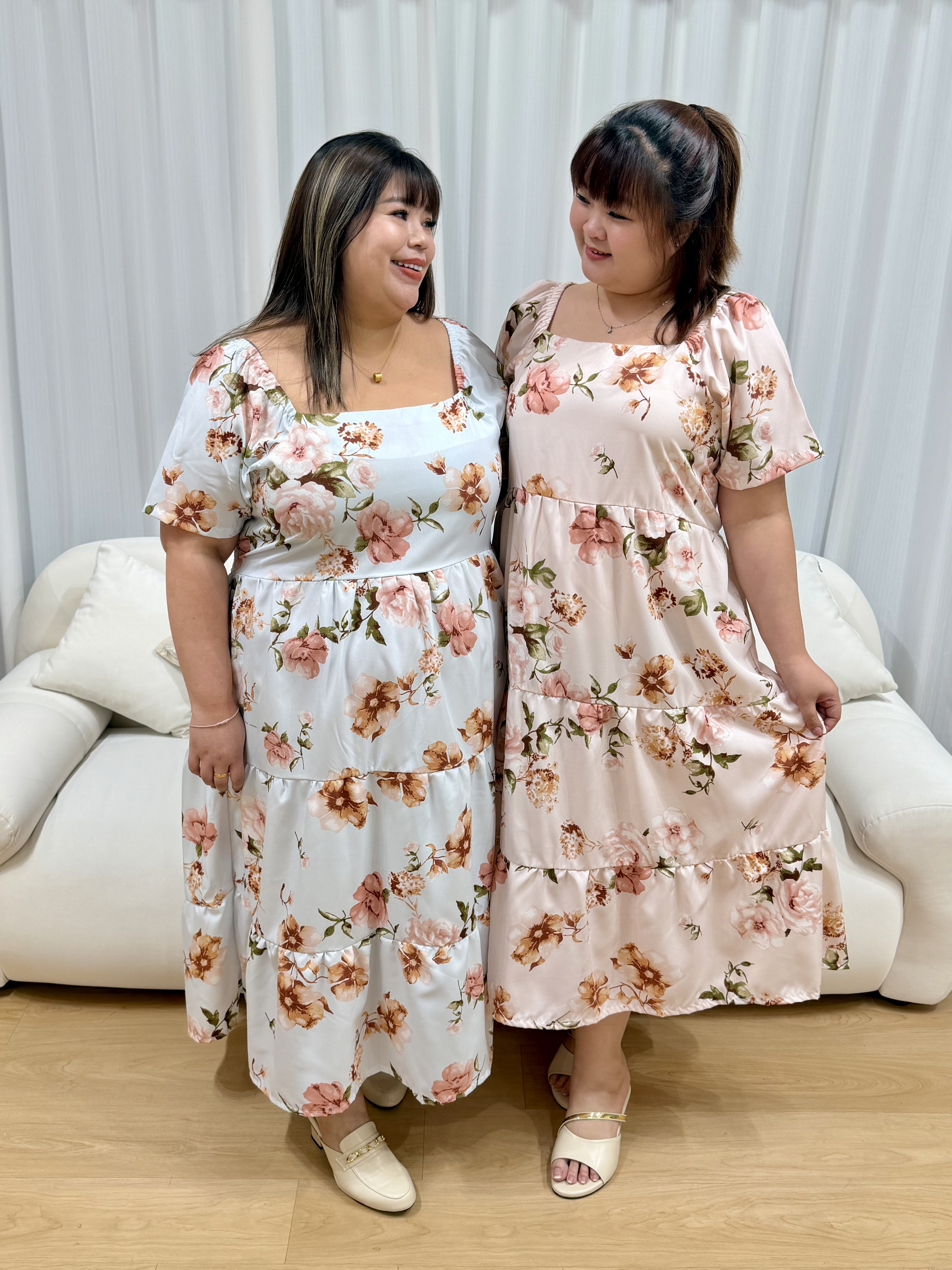 Love+ Mathilda Soft Petals Maxi Dress | Plus Size Maxi Dress