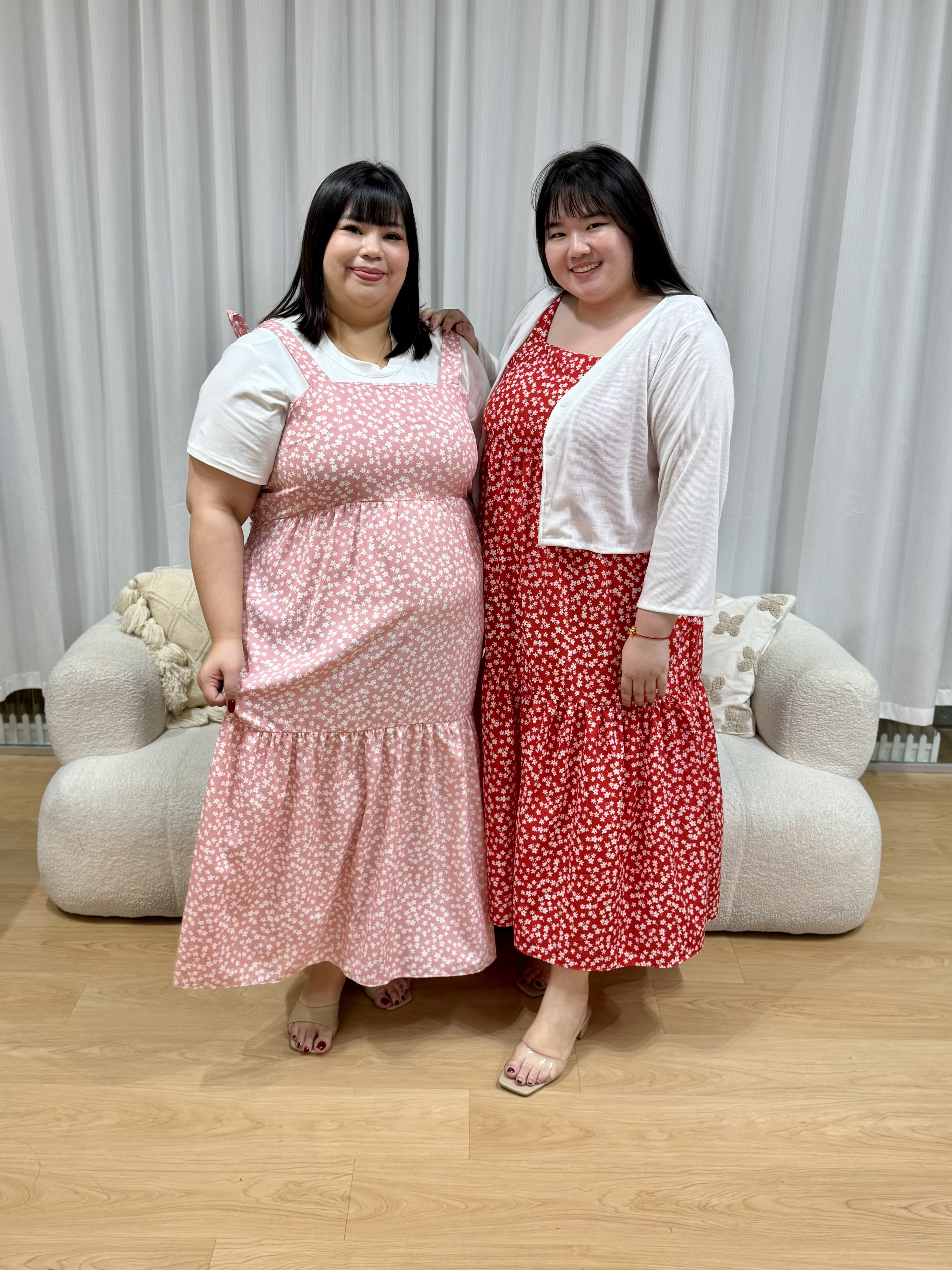 Jetaime Daisy Floral Dress | Plus Size Dress