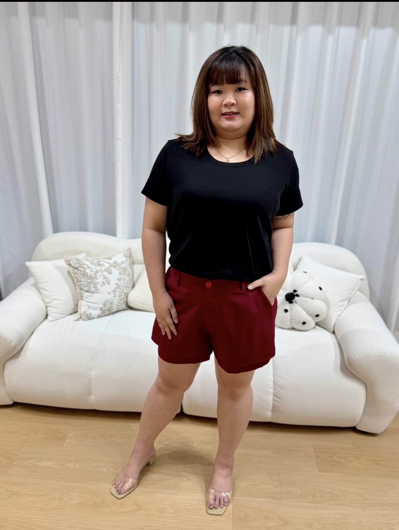 Love+ Twinny Layer Shorts | Plus Size Shorts