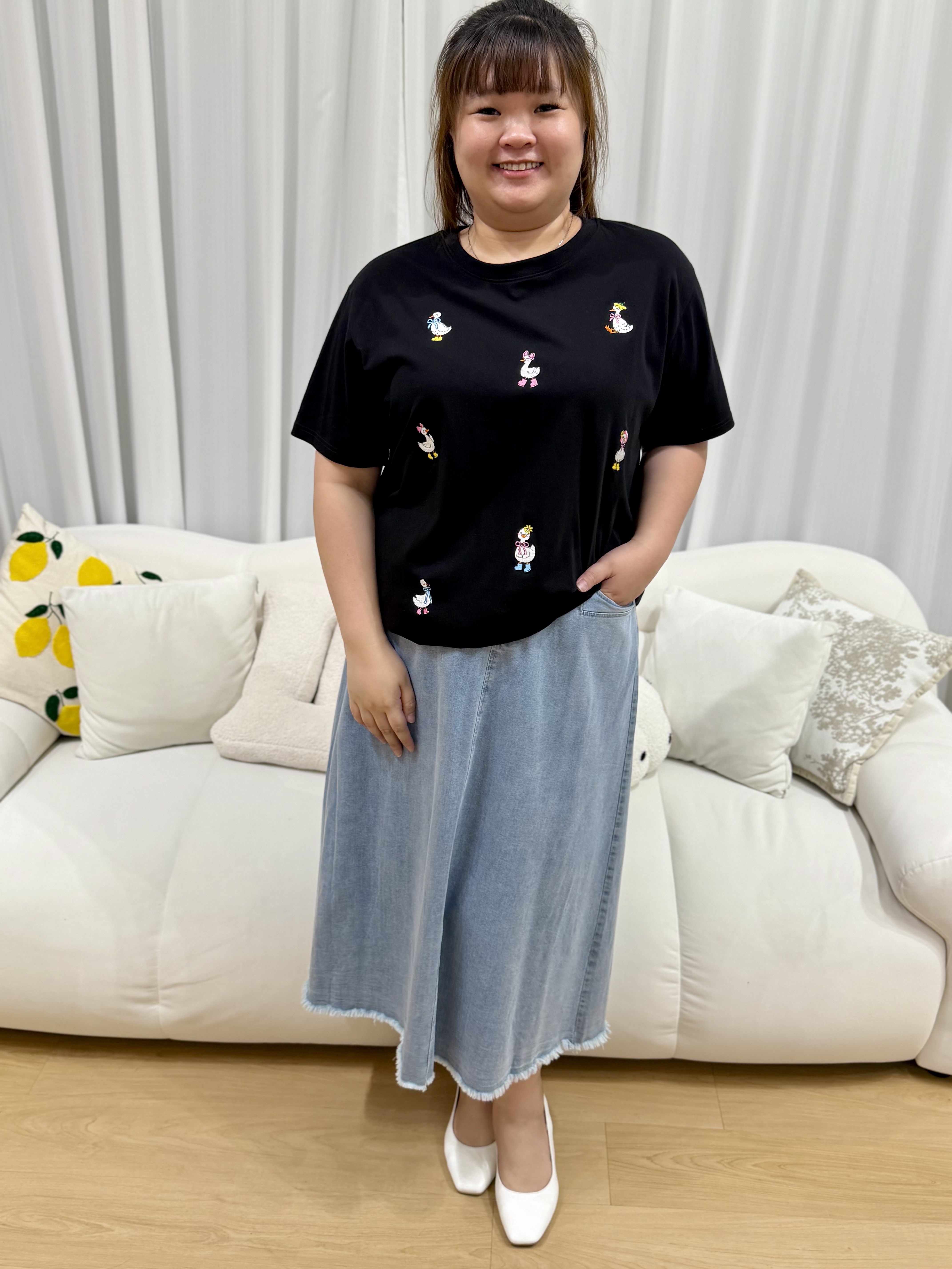 Quack All Around The Duck Top | Plus Size Top