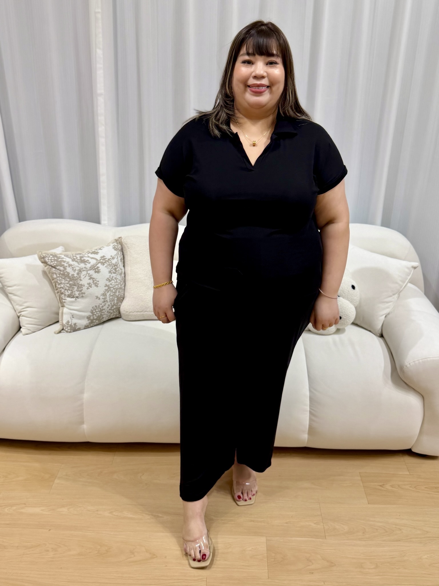 Rina Collar Top | Plus Size Top