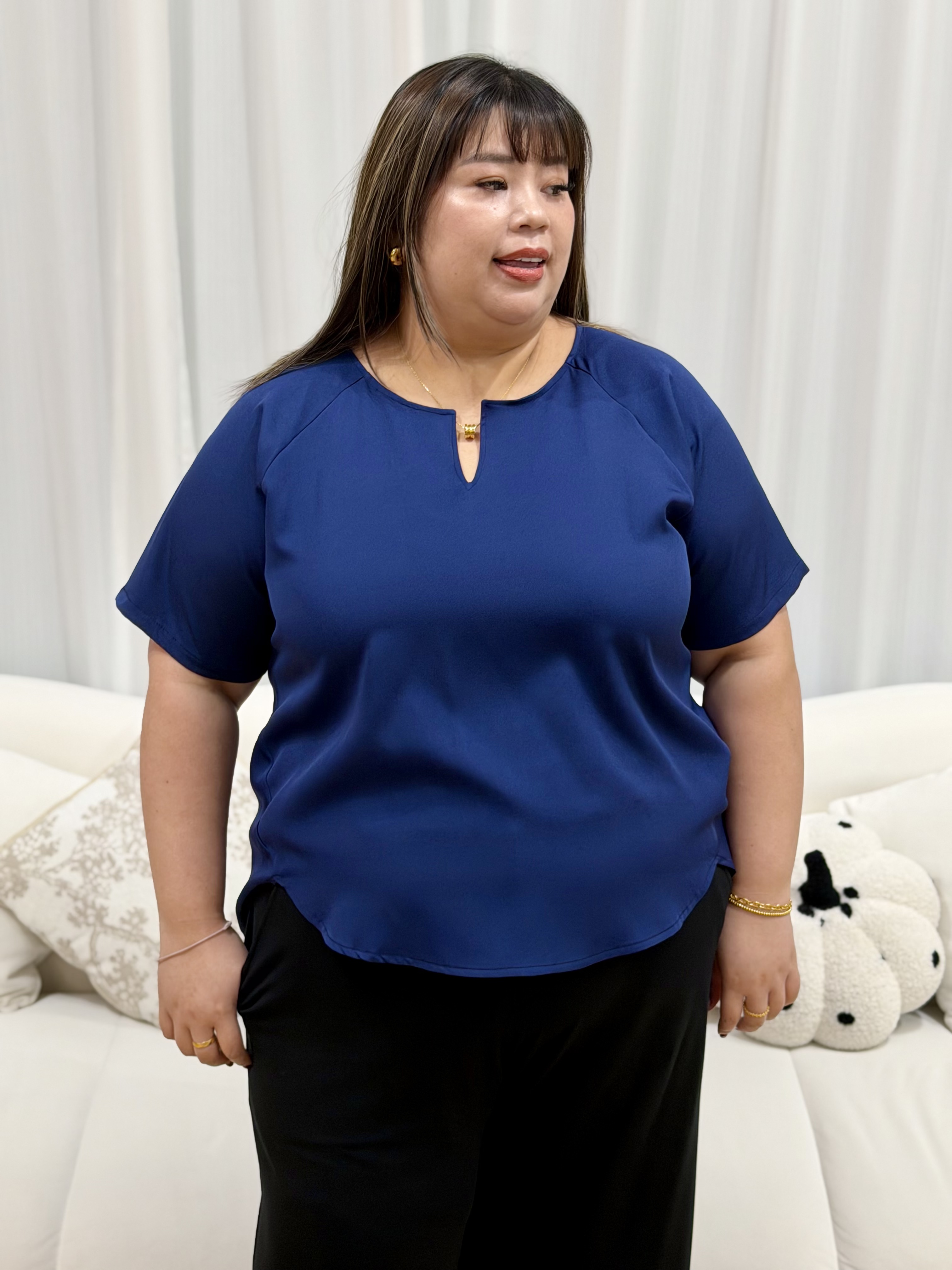 Charlene Slit Top | Plus Size Top