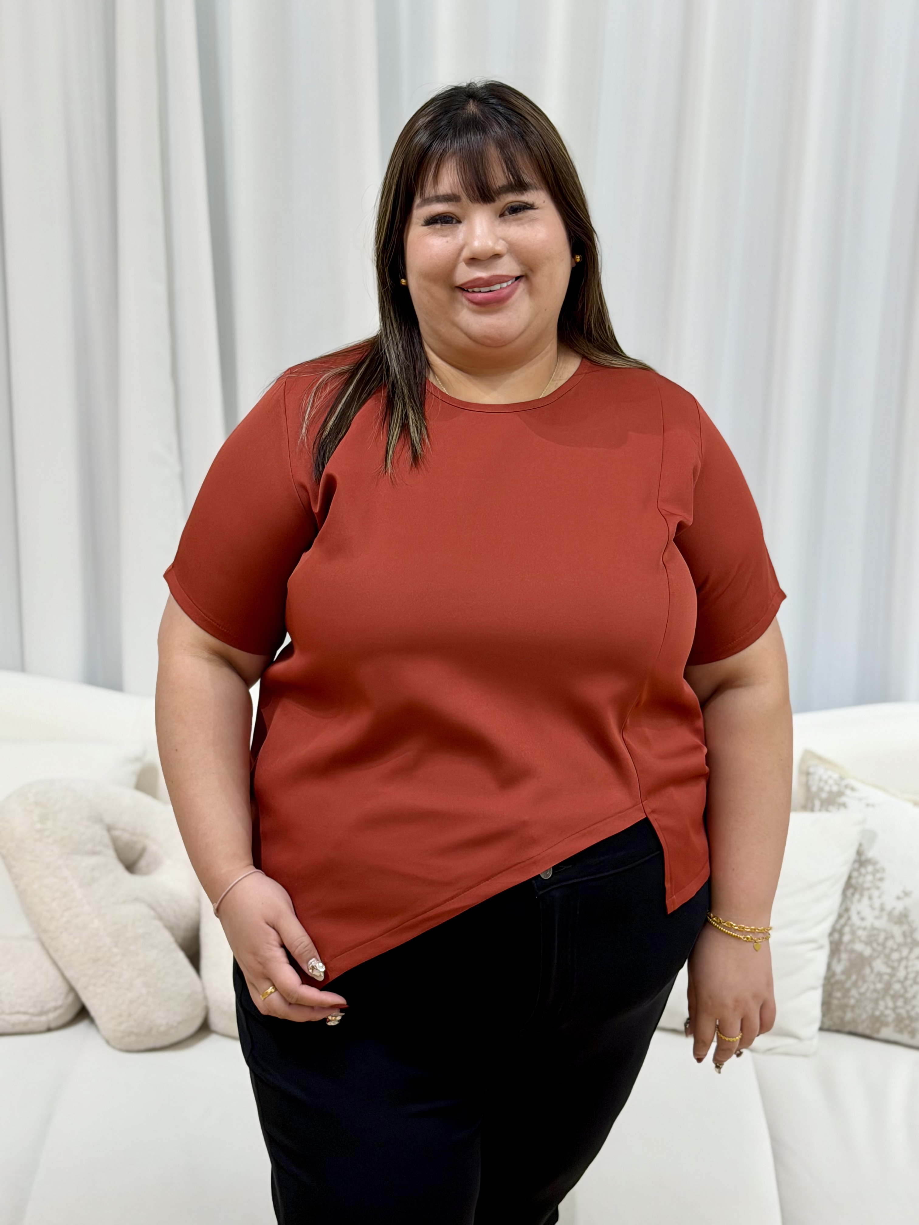Eleanor Eve Cut Top | Plus Size Top