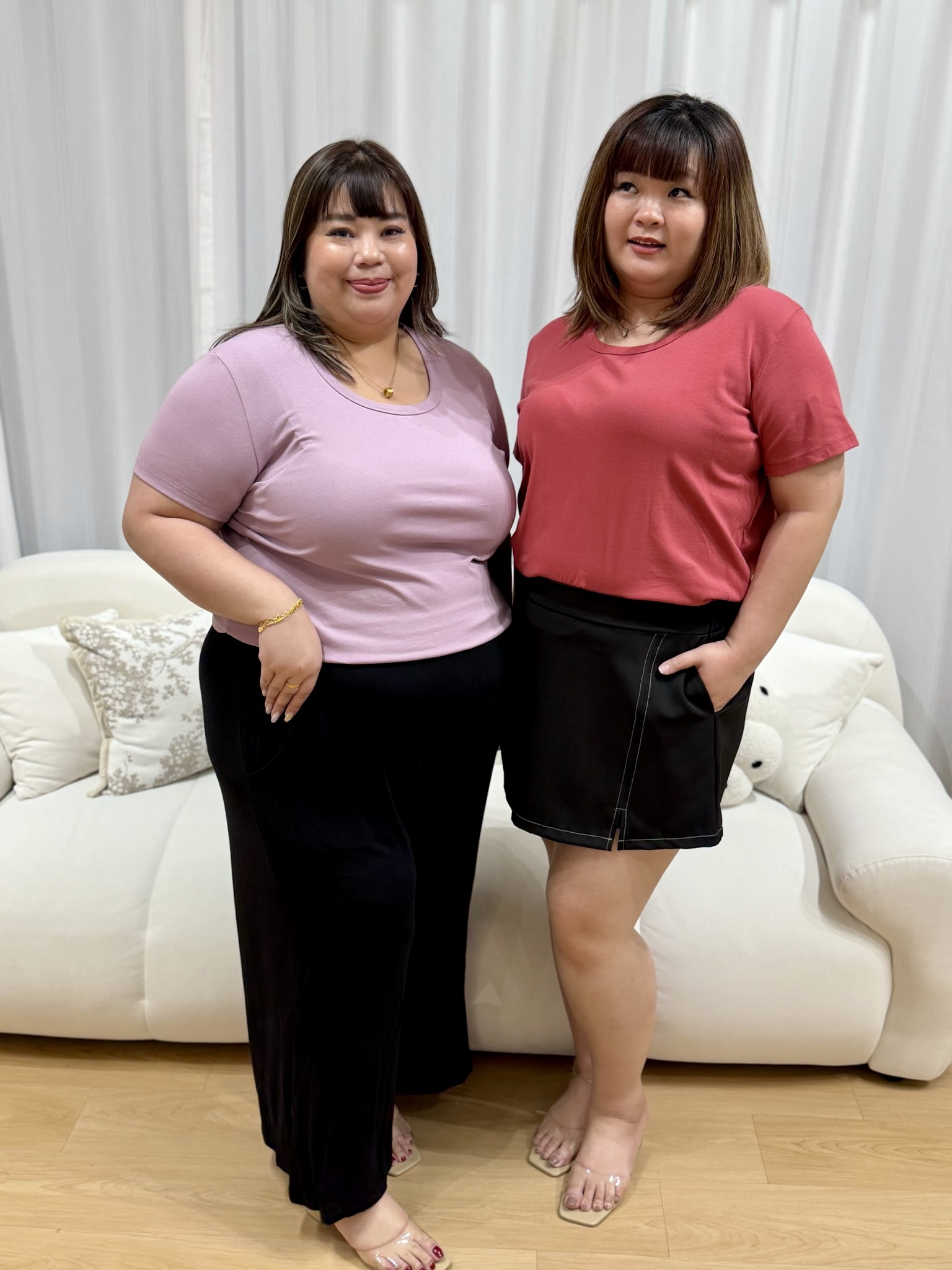 Allie Basic U neck Top | Plus Size Top