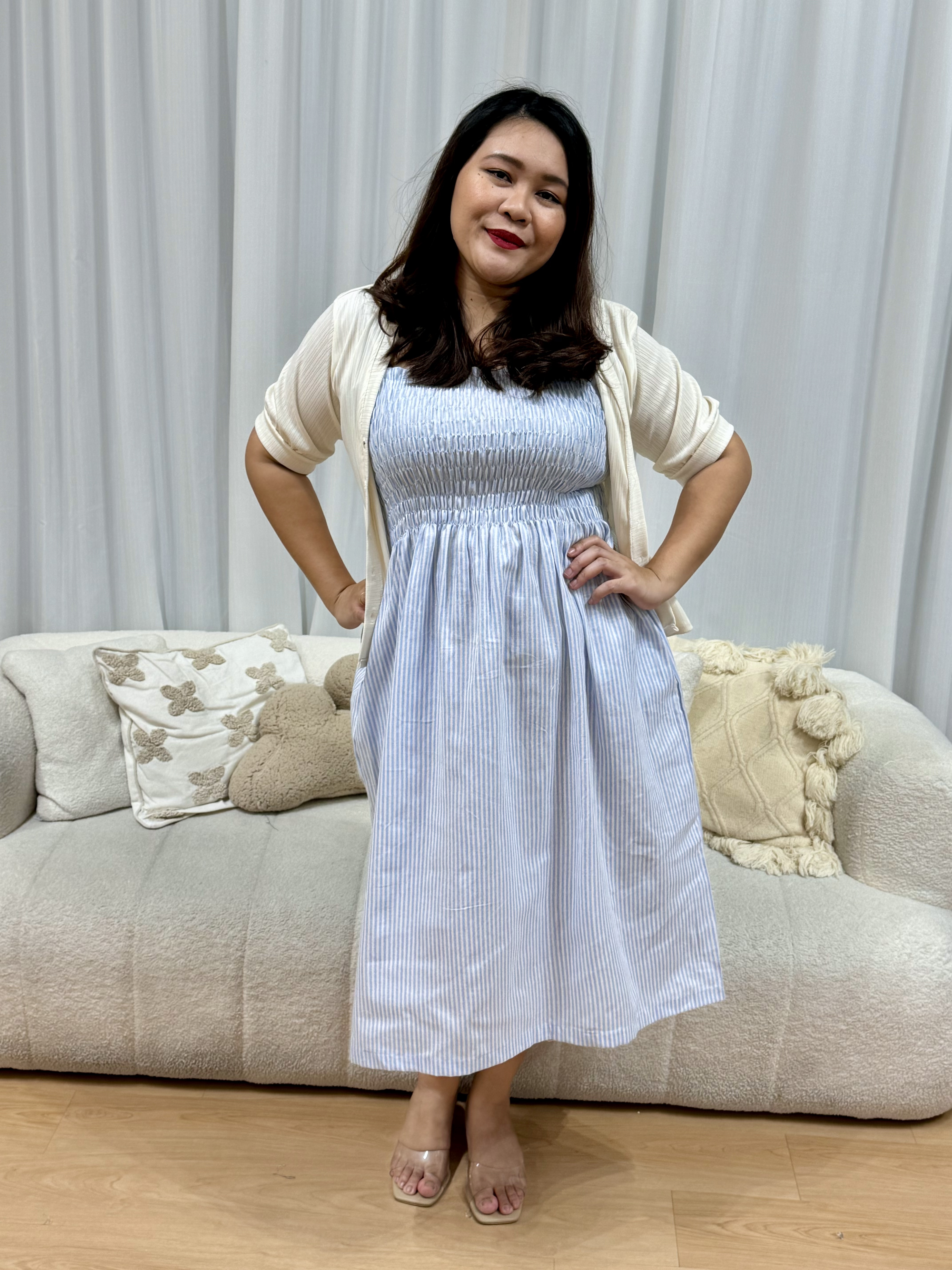 Paige Stripe Dress | Plus Size Dress 