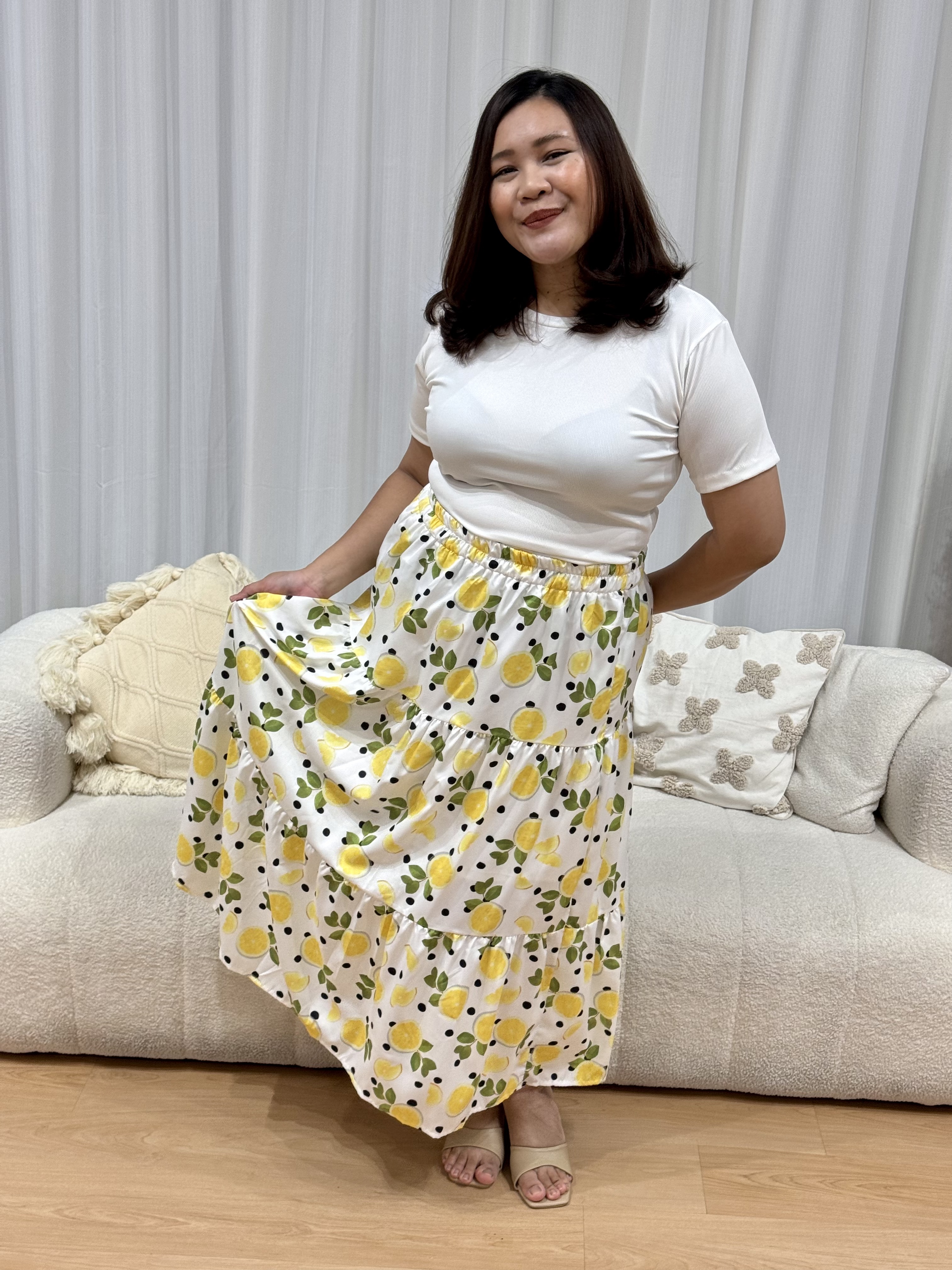 Lemon Zest Skirt Set | Plus Size Skirt