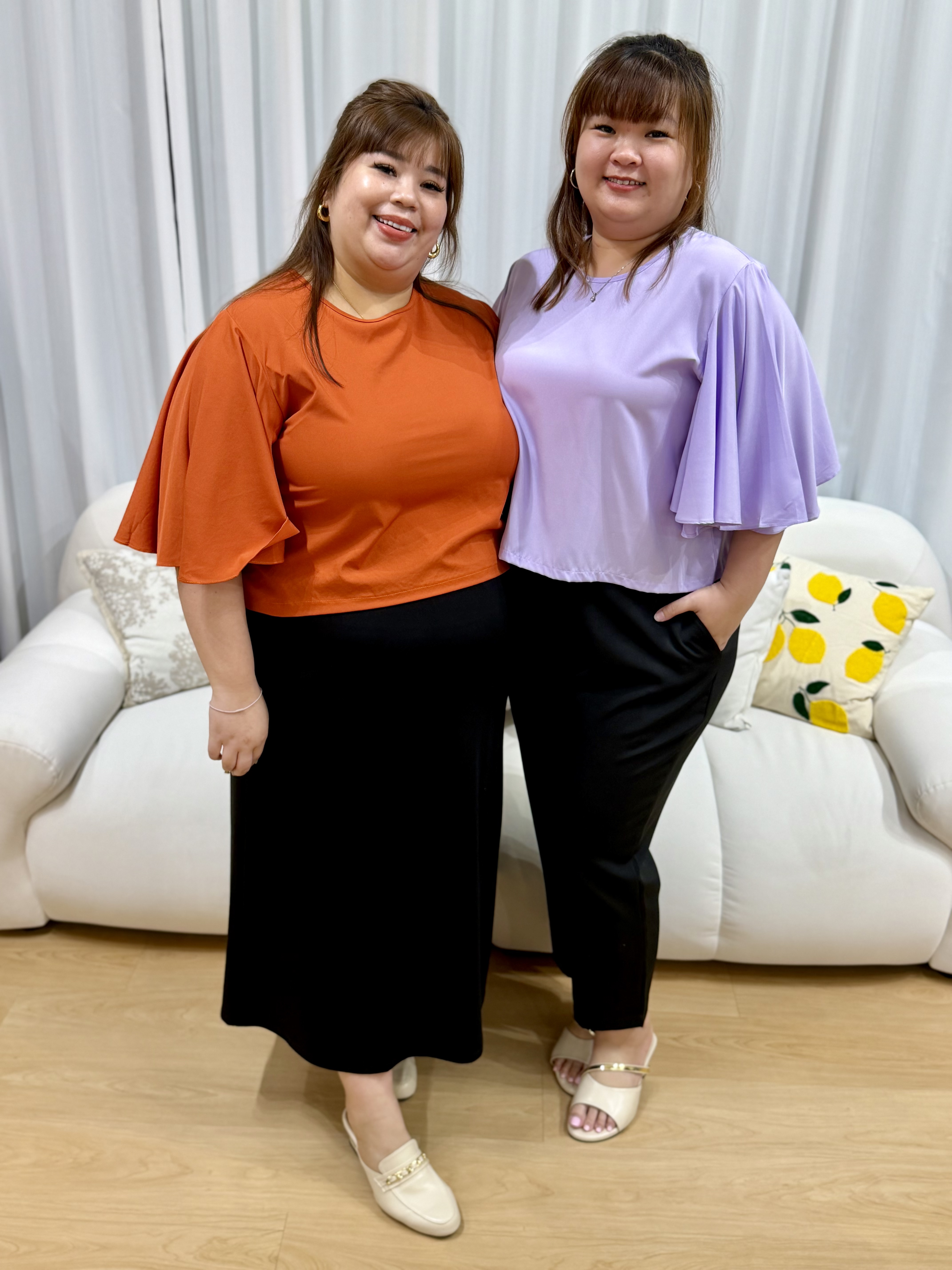Love+ Alveria Flutter Top | Plus Size Top