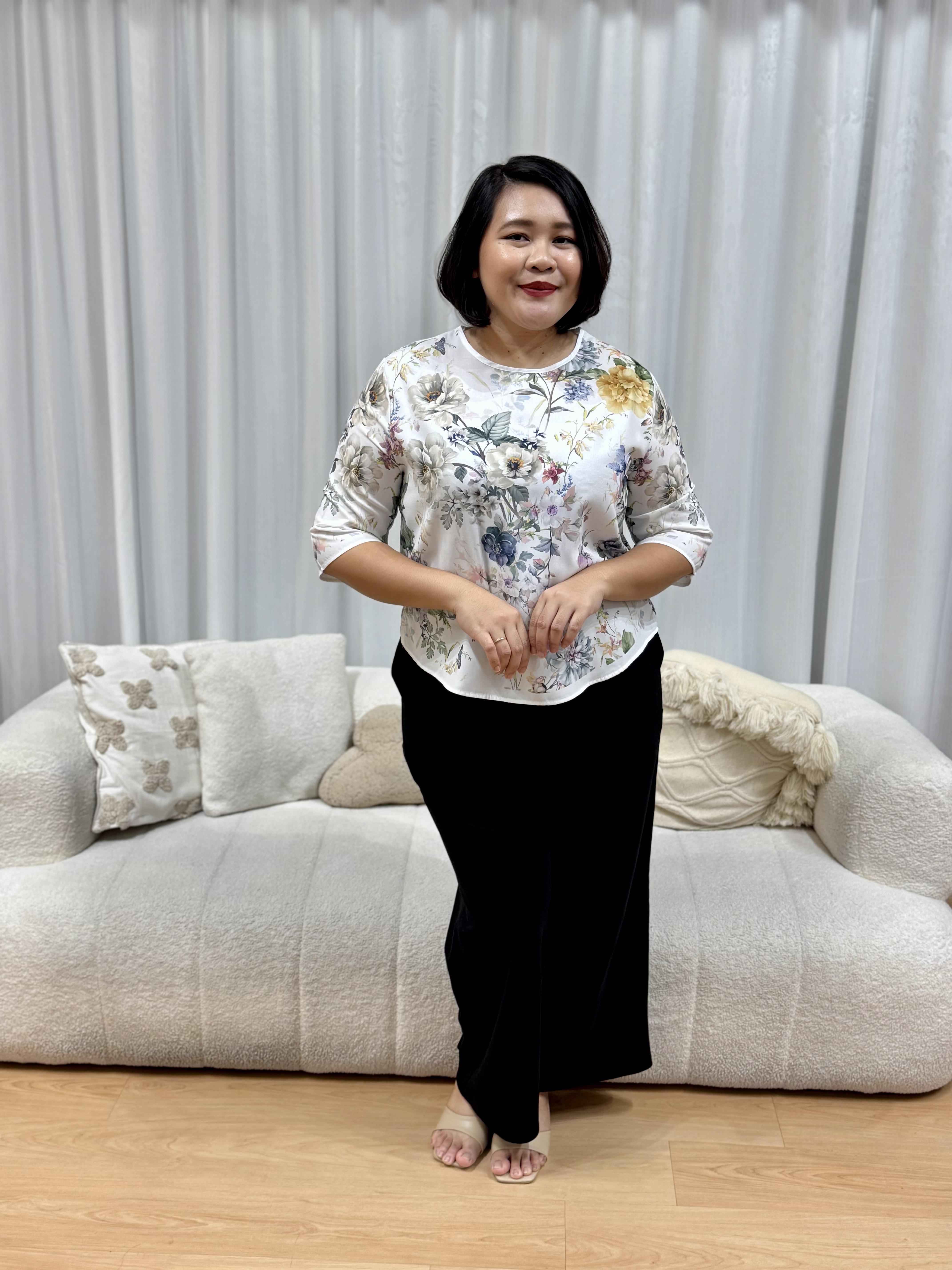 Hibiscus Garden Top | Plus Size Top