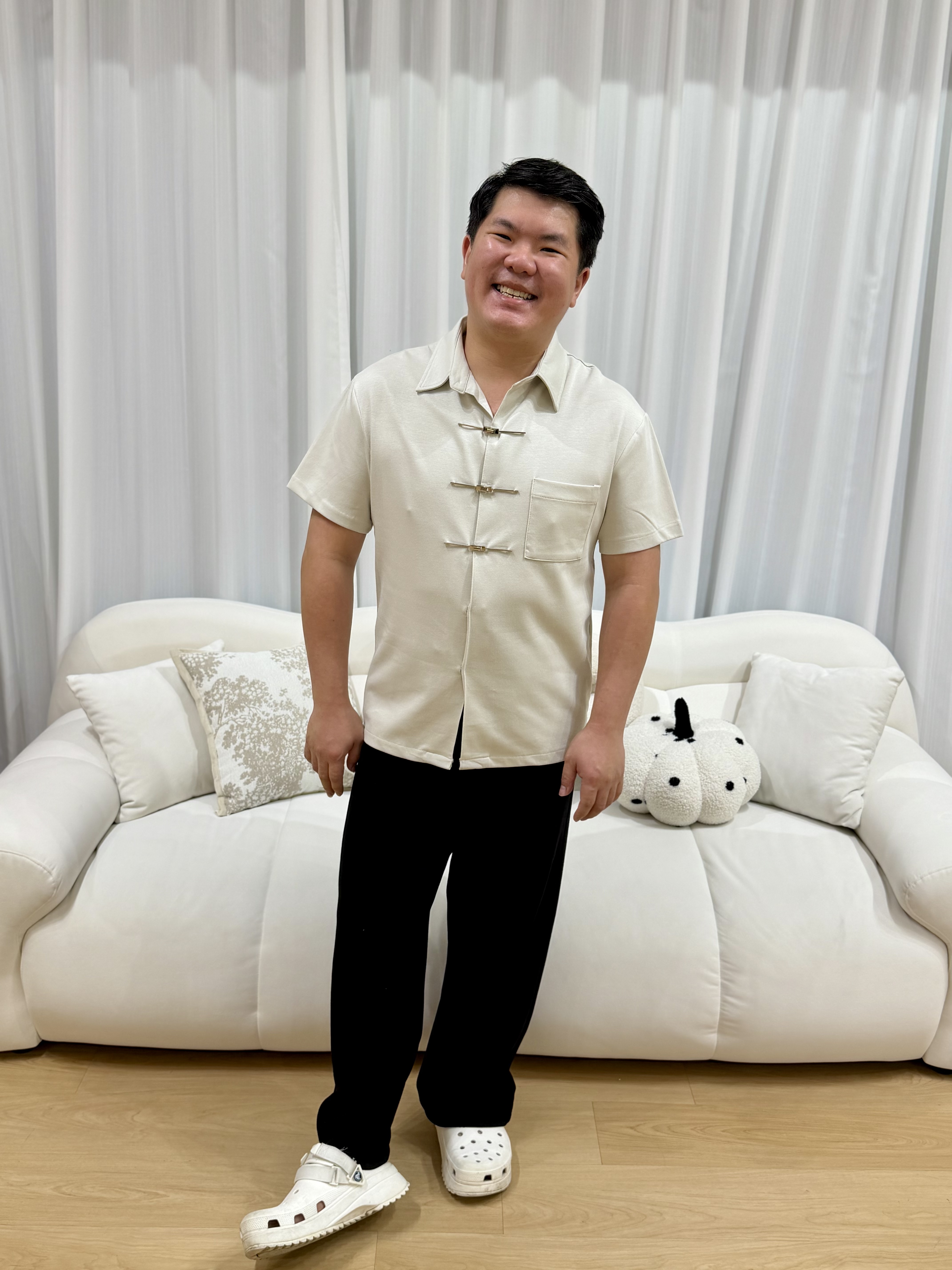 鑫旺 Mens Qipao Top | Plus Size Mens