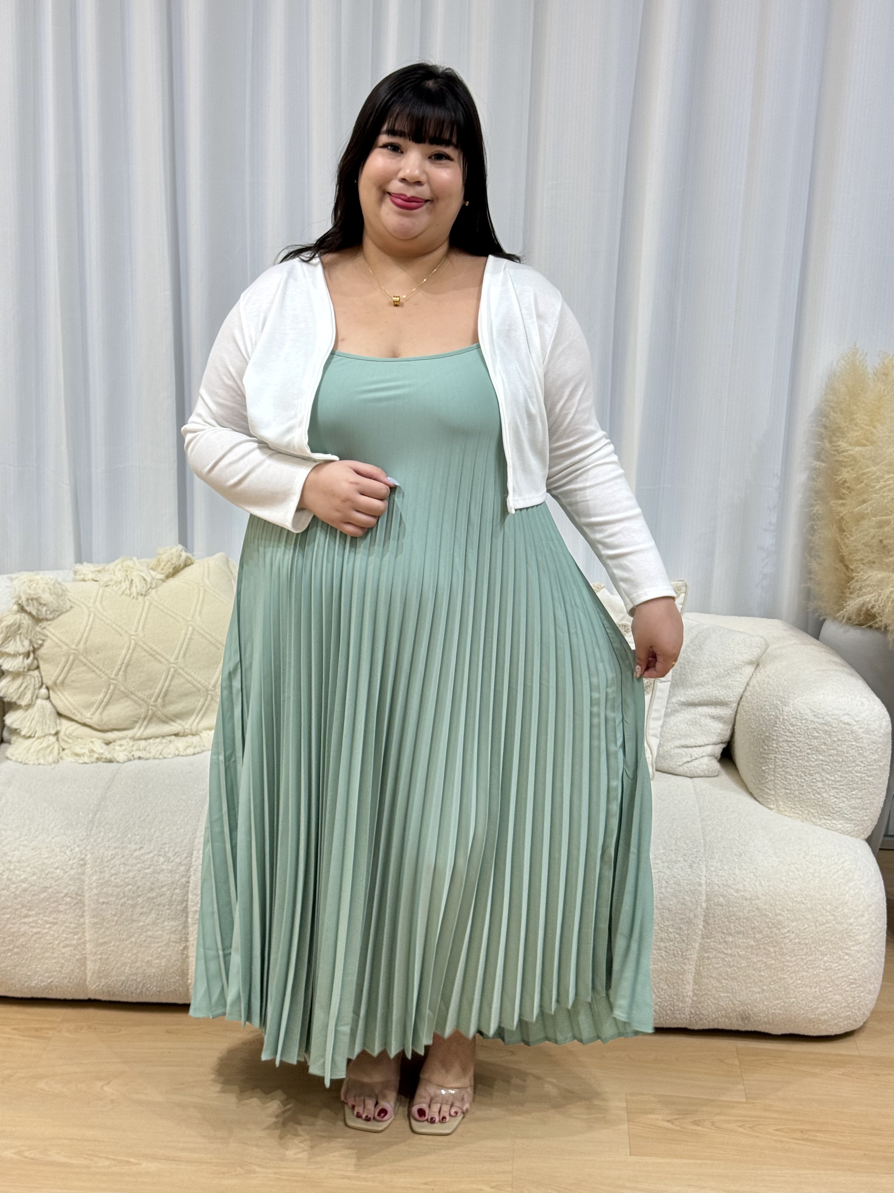 Jacinta Pleated Dress | Plus Size Dress