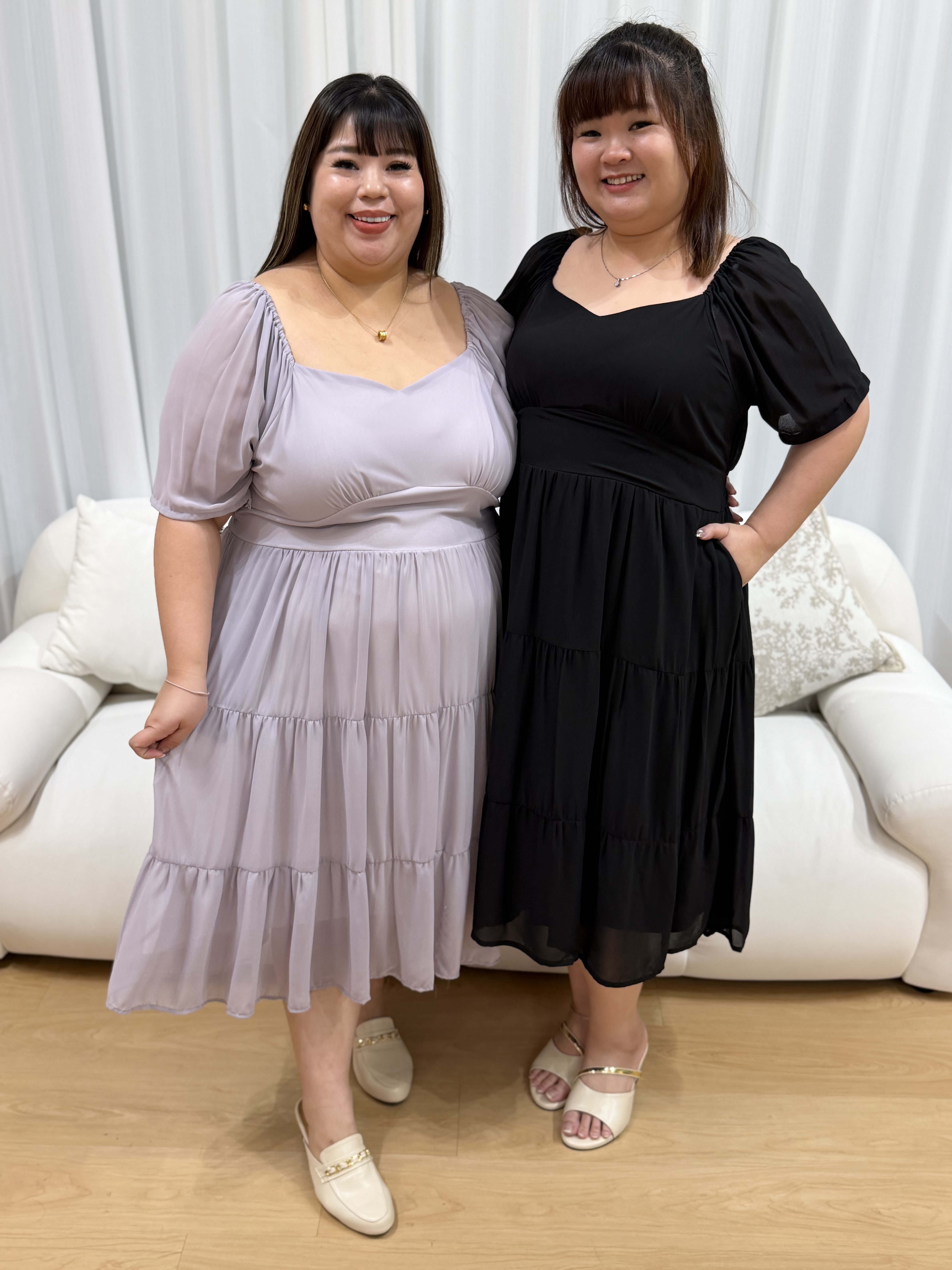 Love+ Riviera Chiffon Dainty Dress | Plus Size Dress