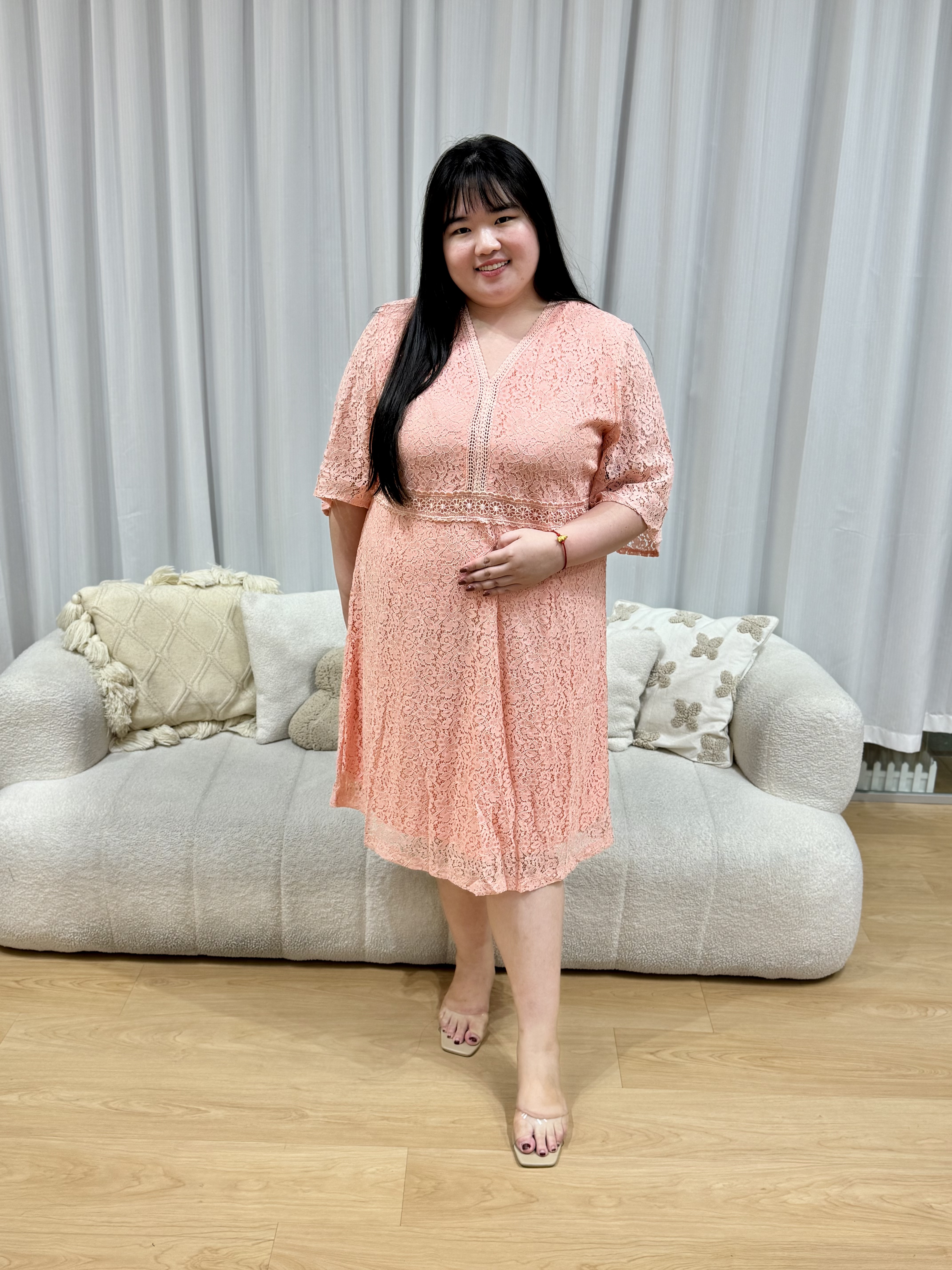 Fedora Premium Lace Dress | Plus Size Dress