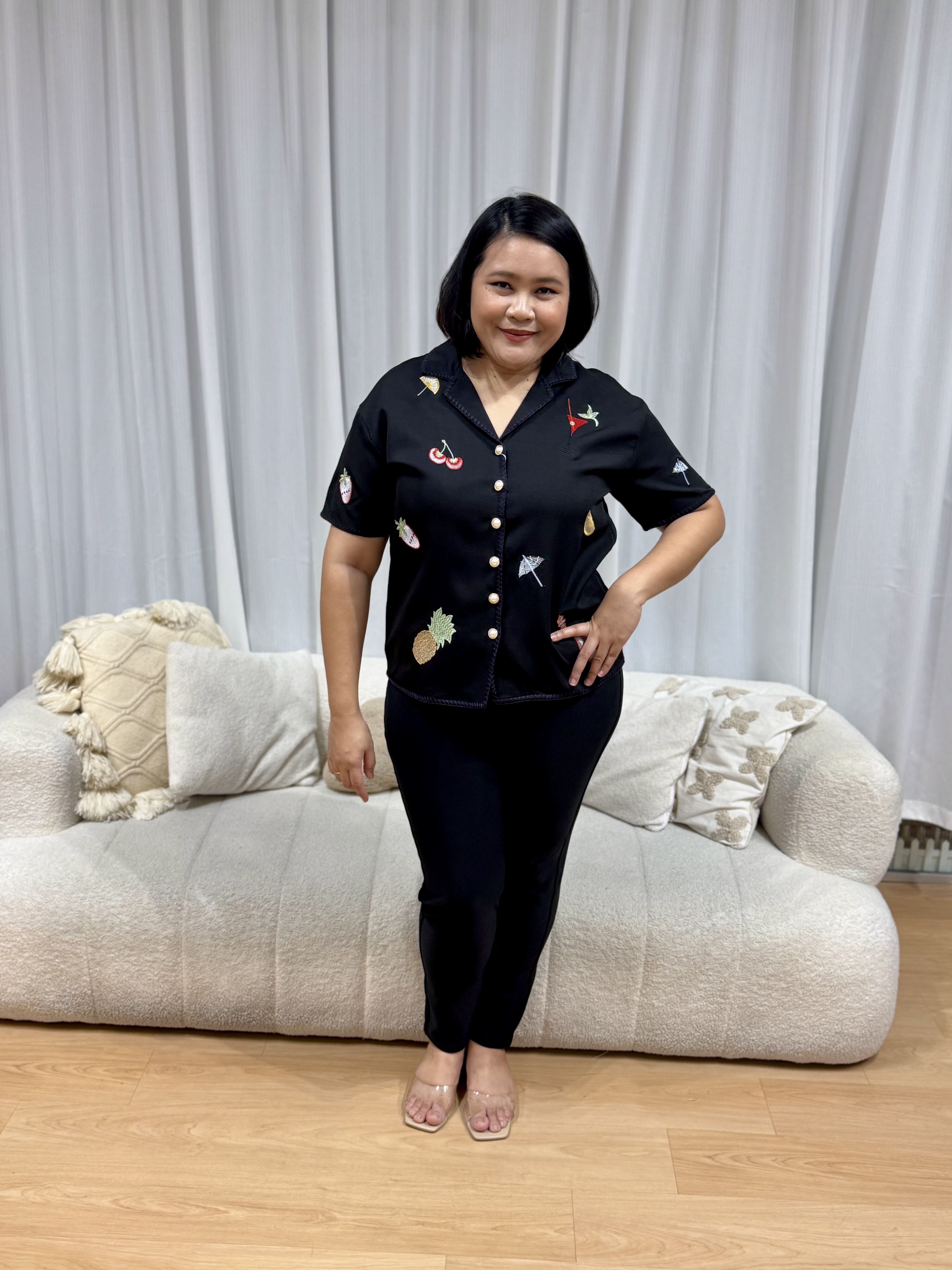 Yoana Mojito Cocktail  Blouse | Plus Size Blouse