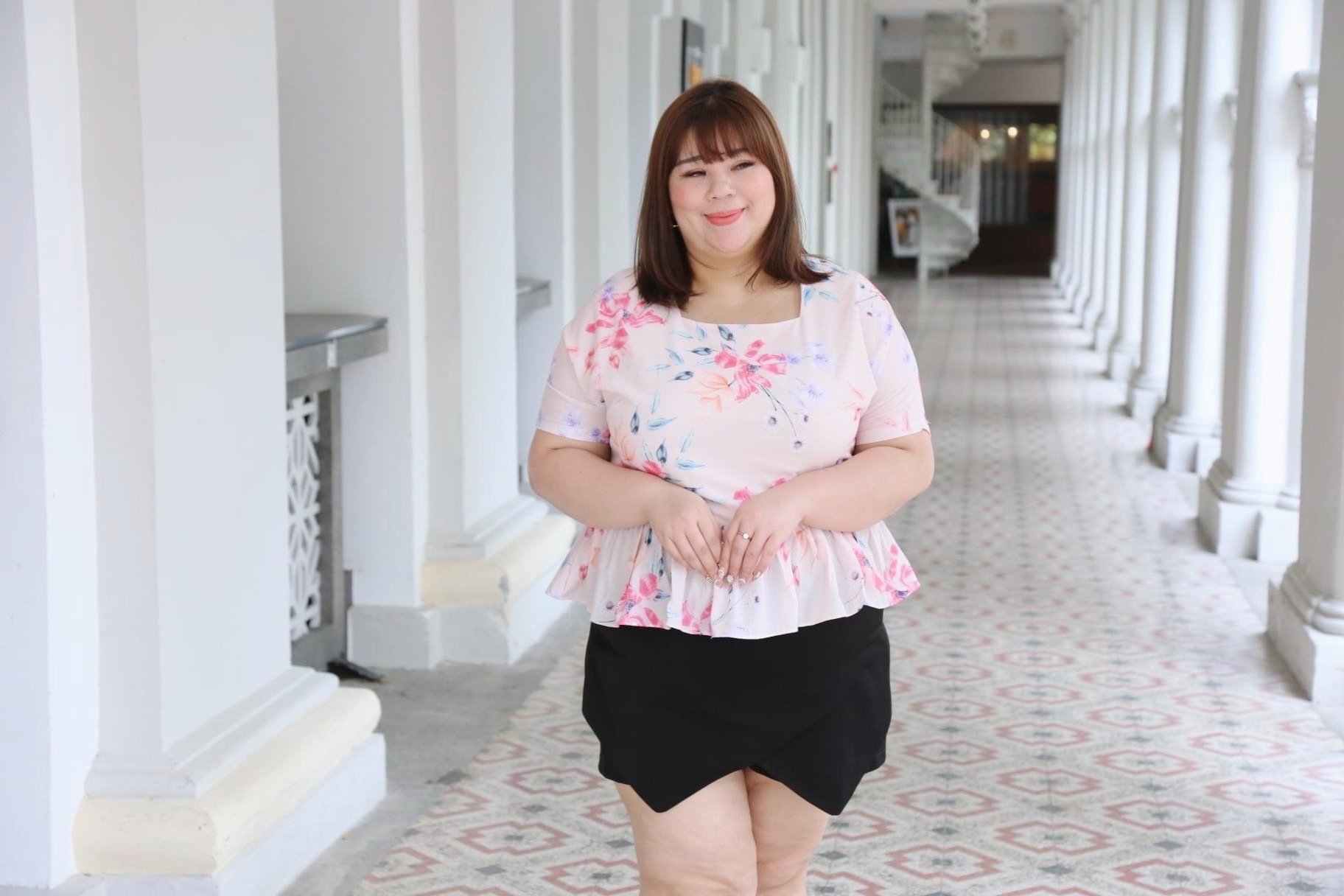 Love+ Pink Komi Top  |Plus Size Top