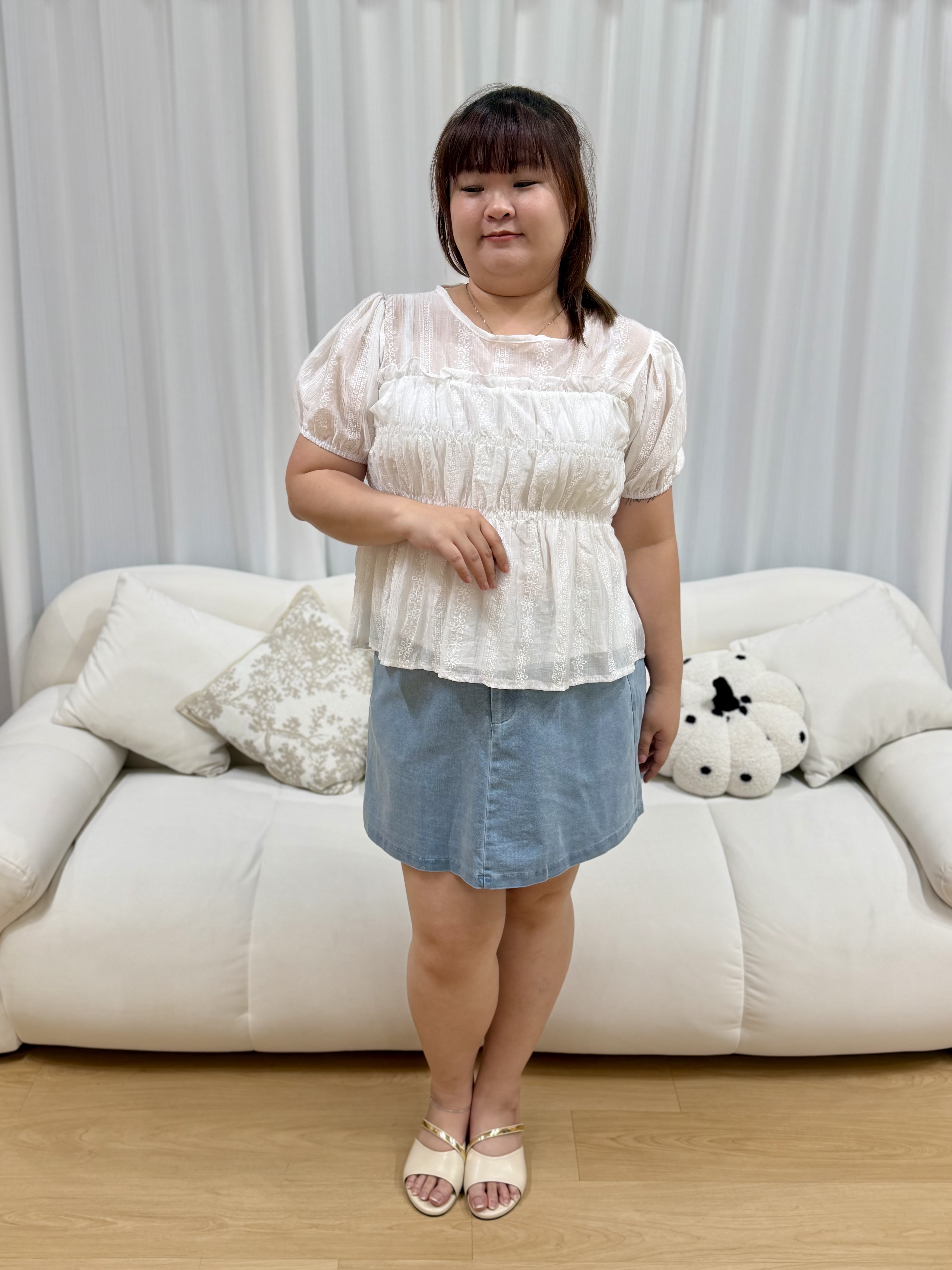 Pastel Lace Bustier Top | Plus Size Top