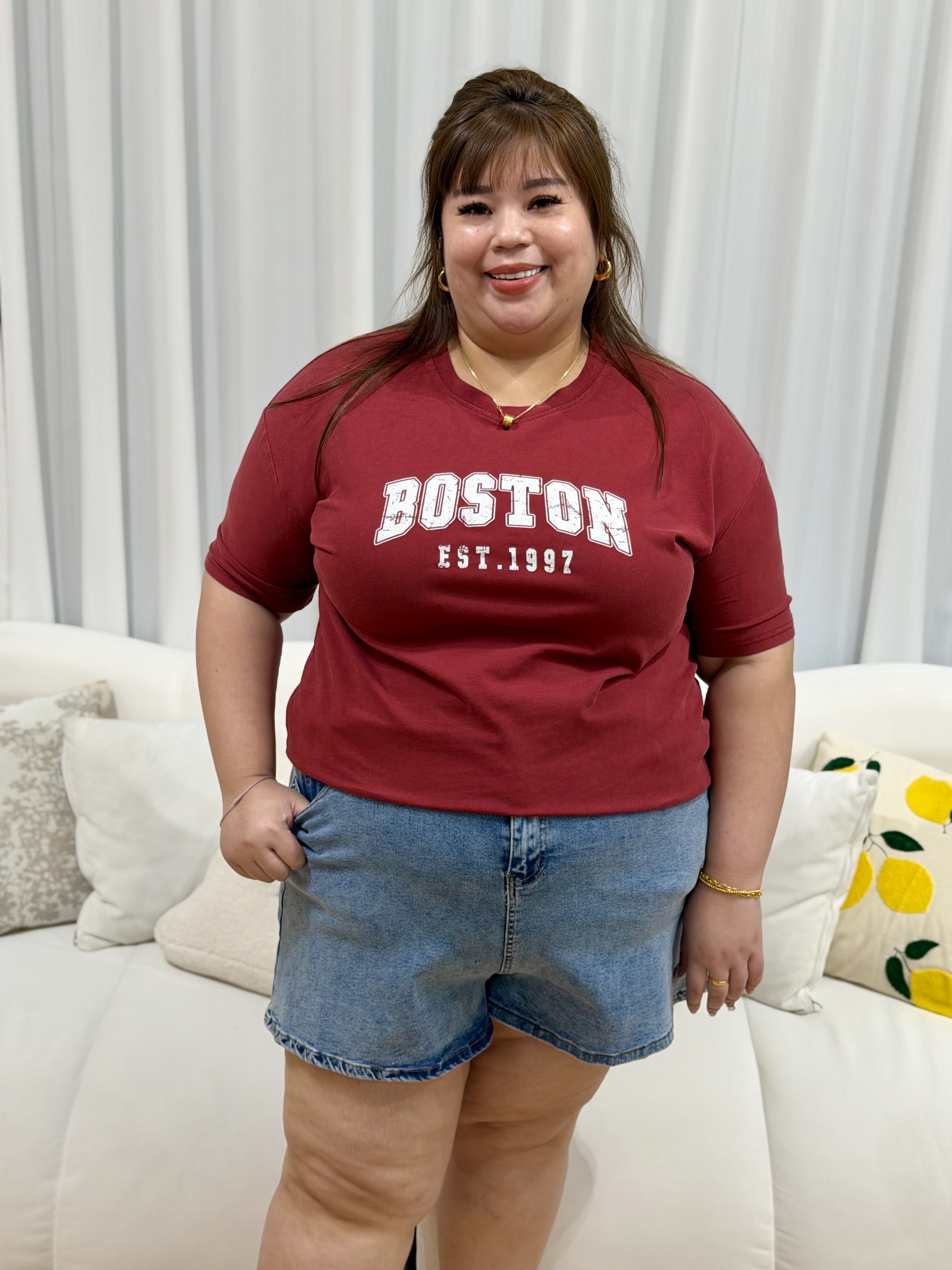 Love+ Boston University T-Shirt | Plus Size T-Shirt