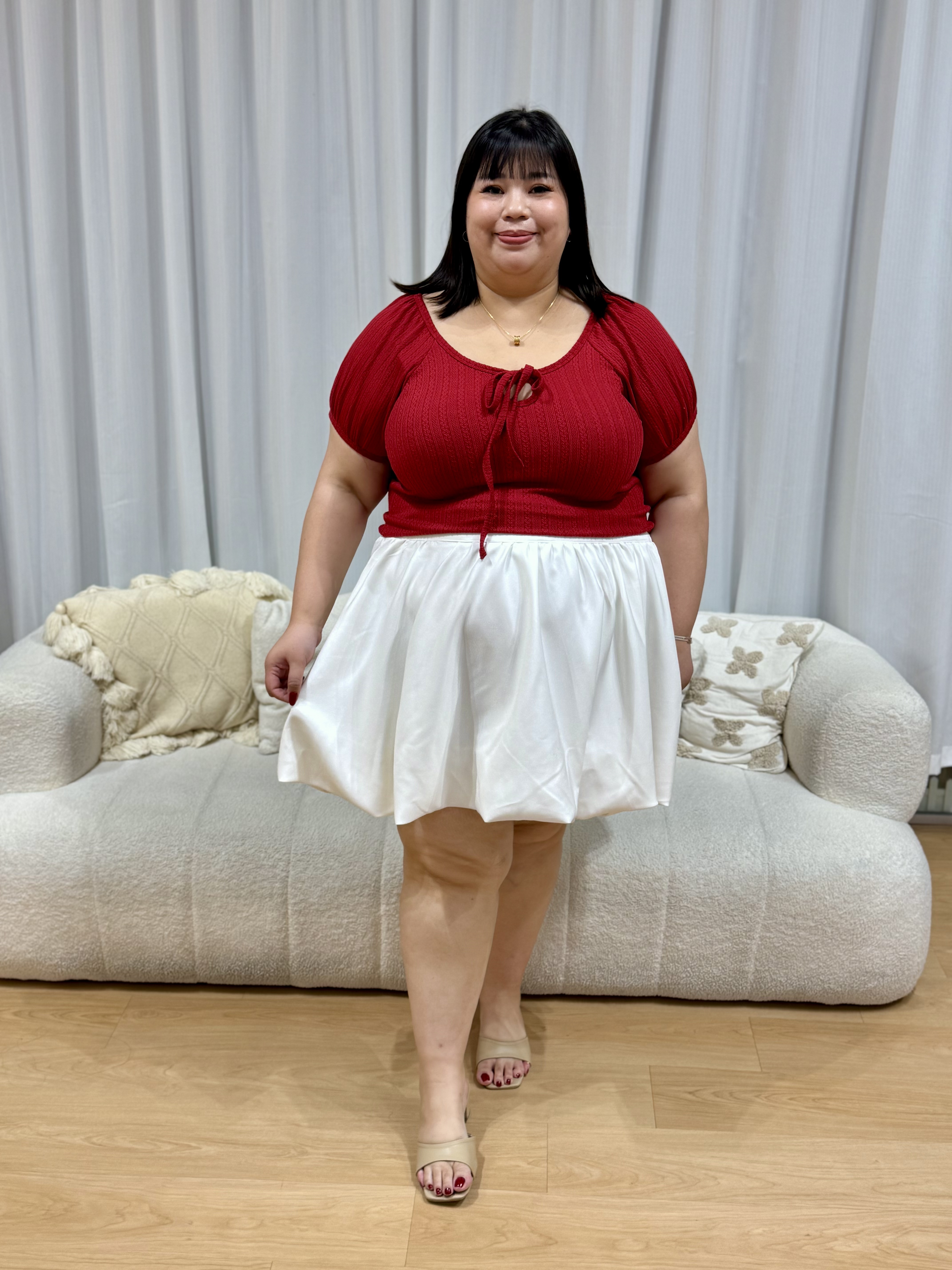 Jayla Keyhole Top | Plus Size Top