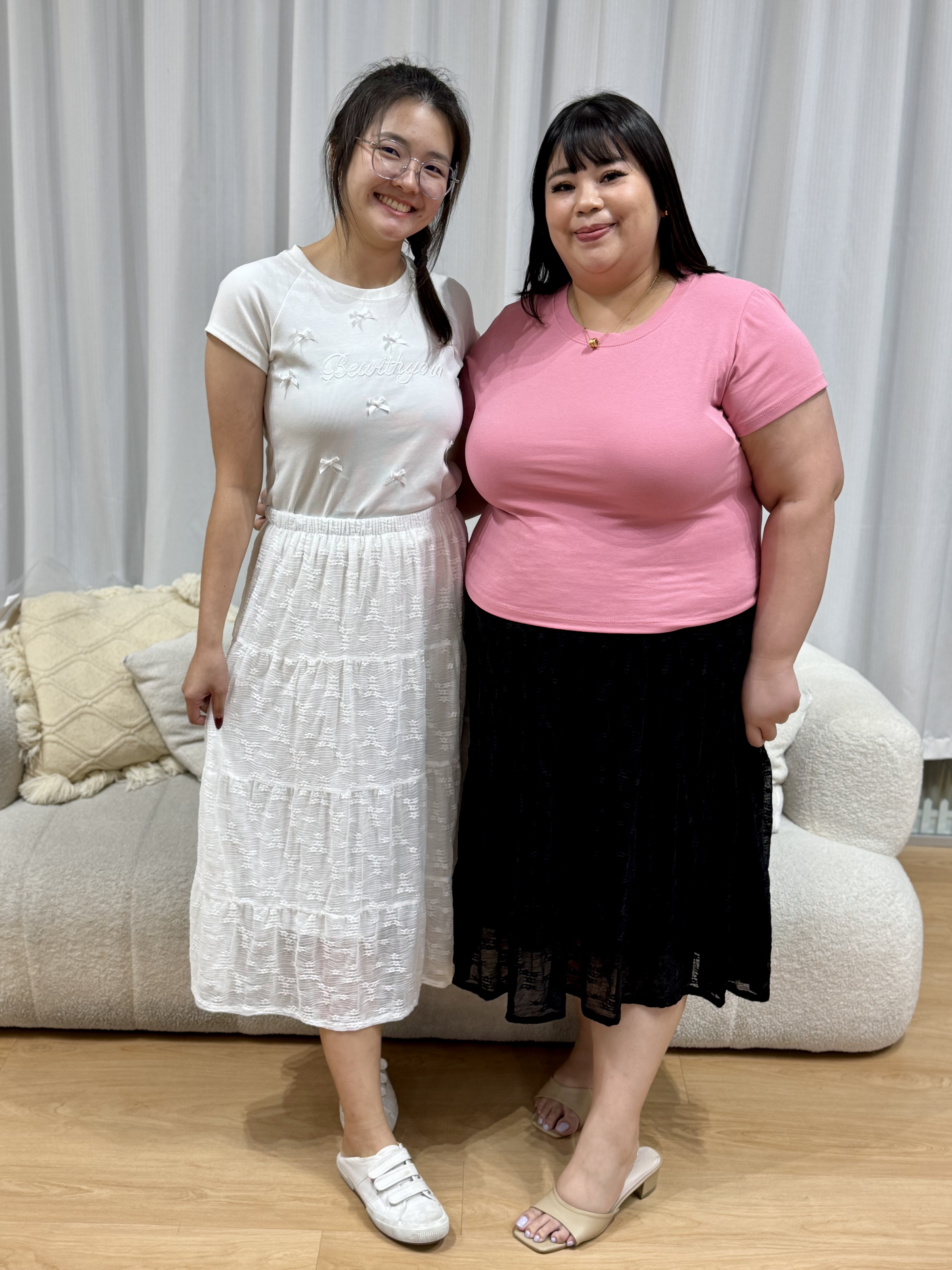 Andrea Baby Lace Skirt | Plus Size Skirt