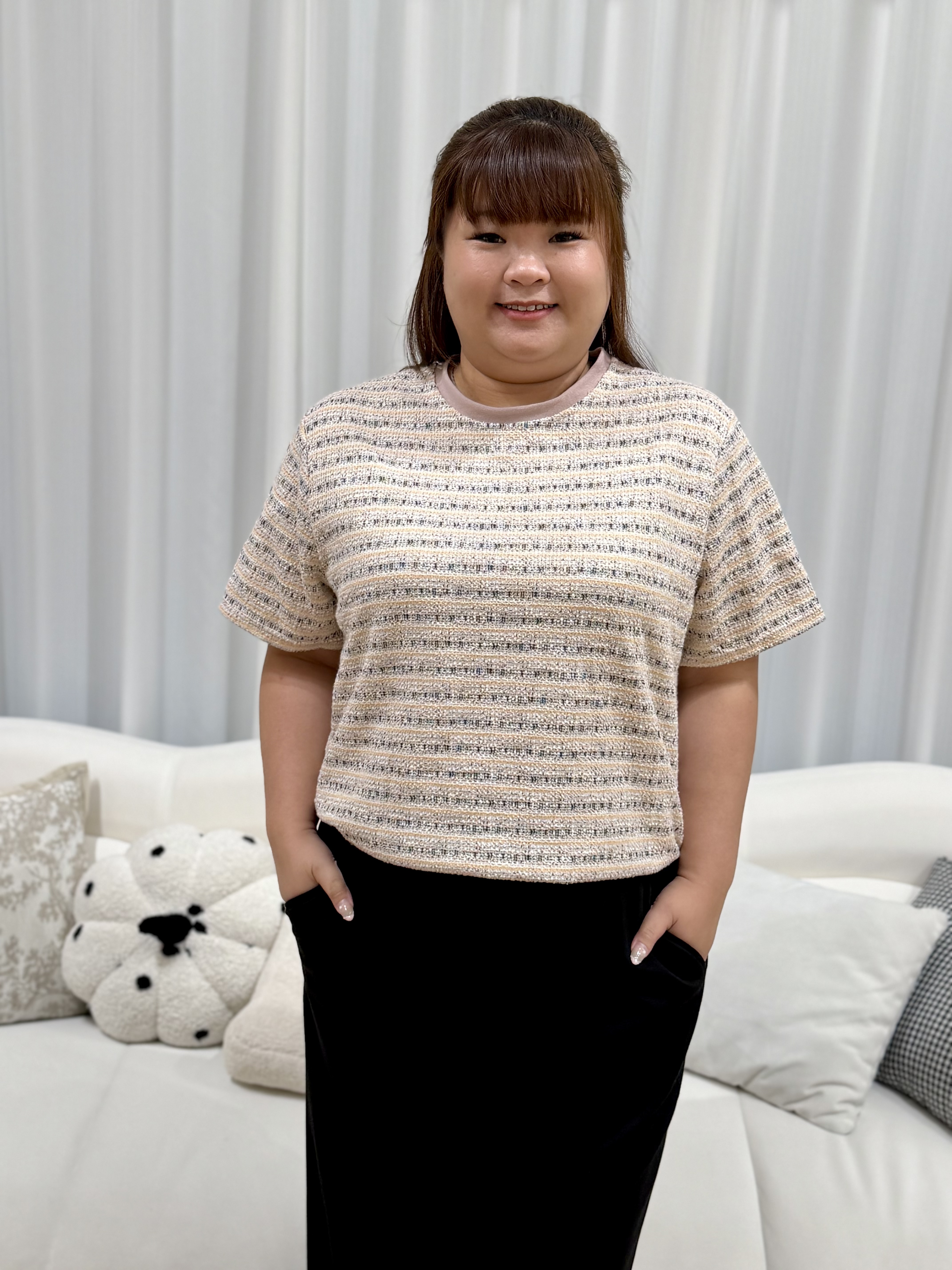CJ Mochi Soft Tweet Top | Plus Size Top