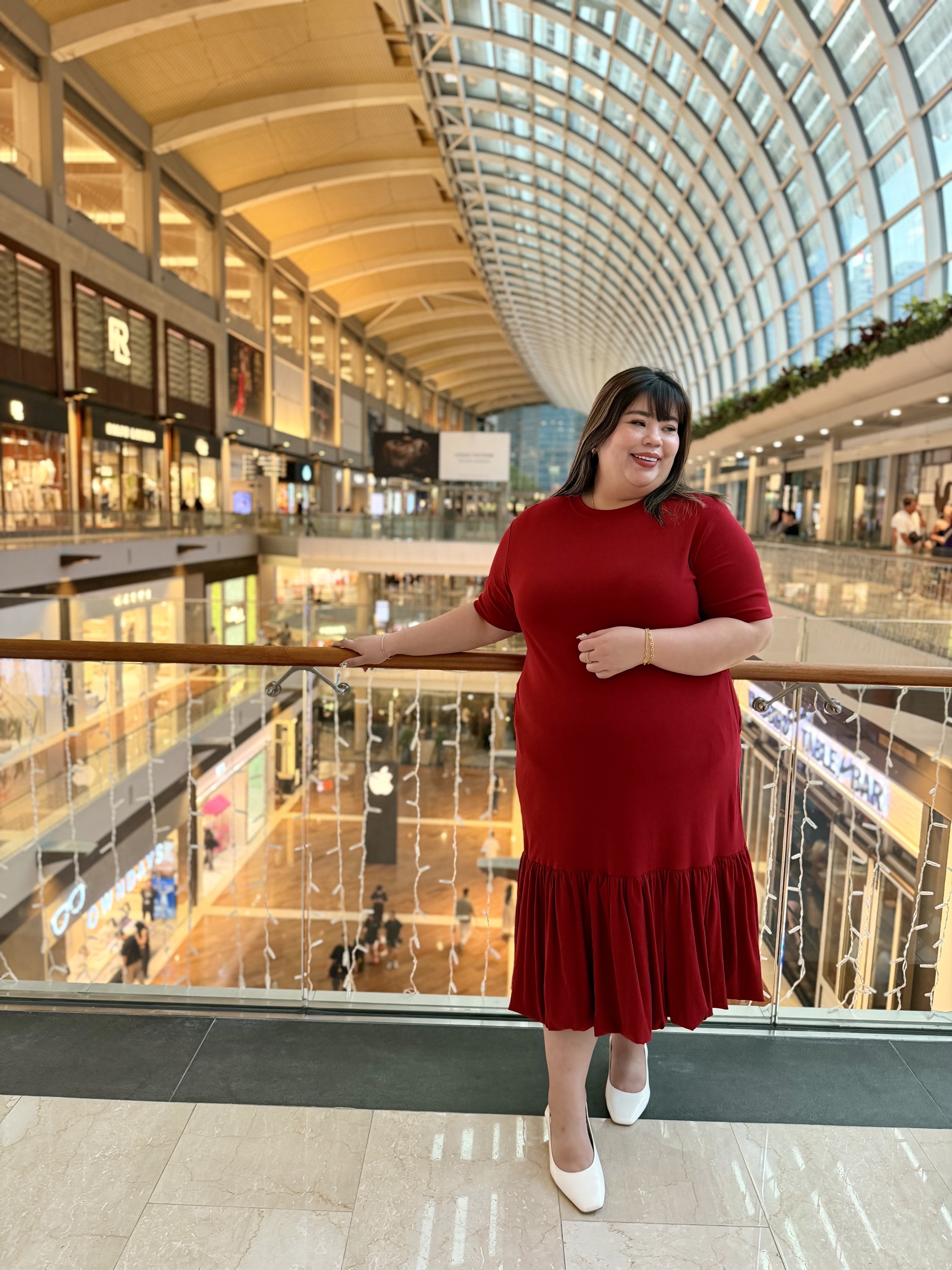 Love+ Naomi Solid Maxi Bubble Dress | Plus Size Dress