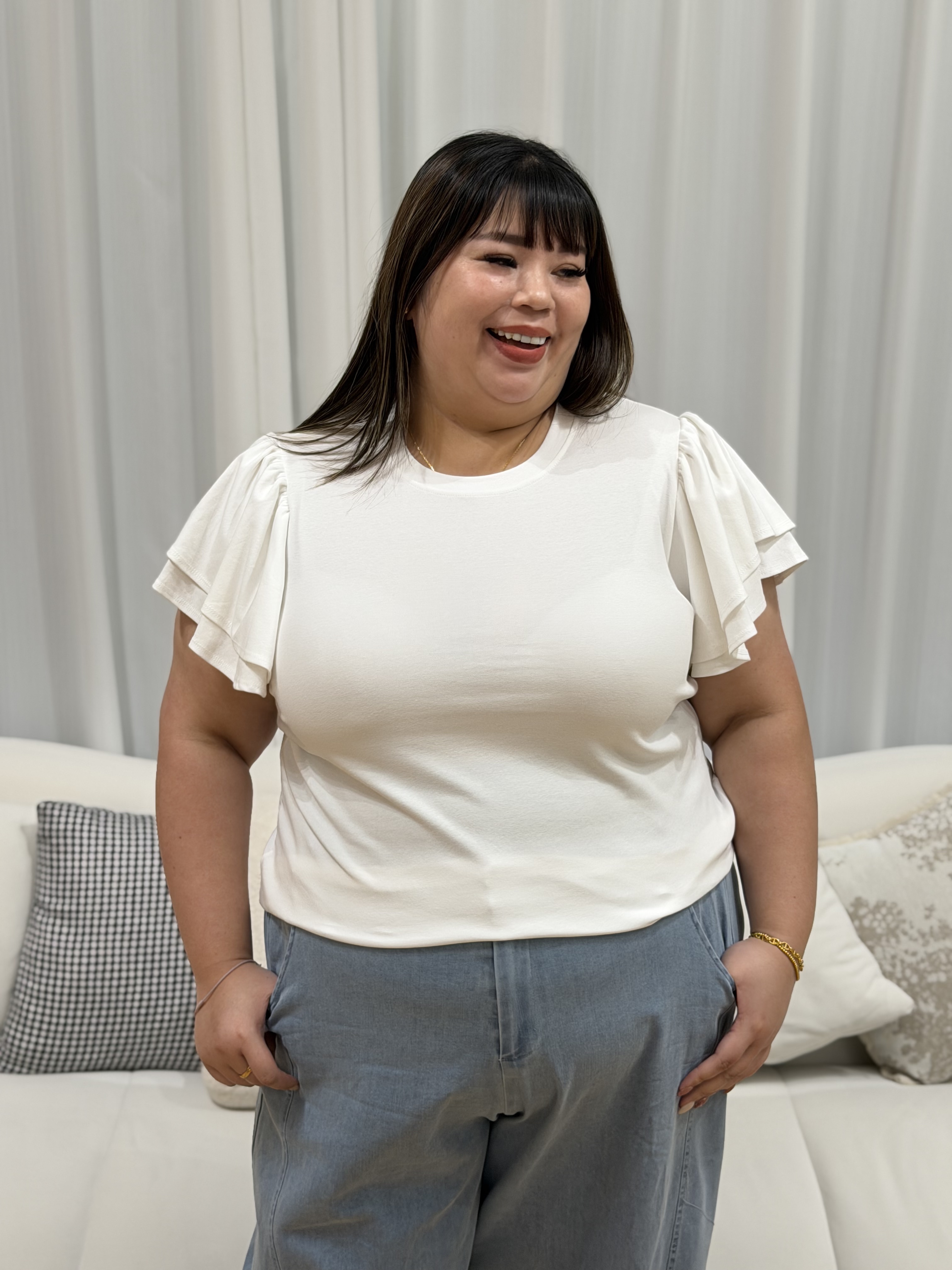 Belle Beauty Sleeve Top | Plus Size Top