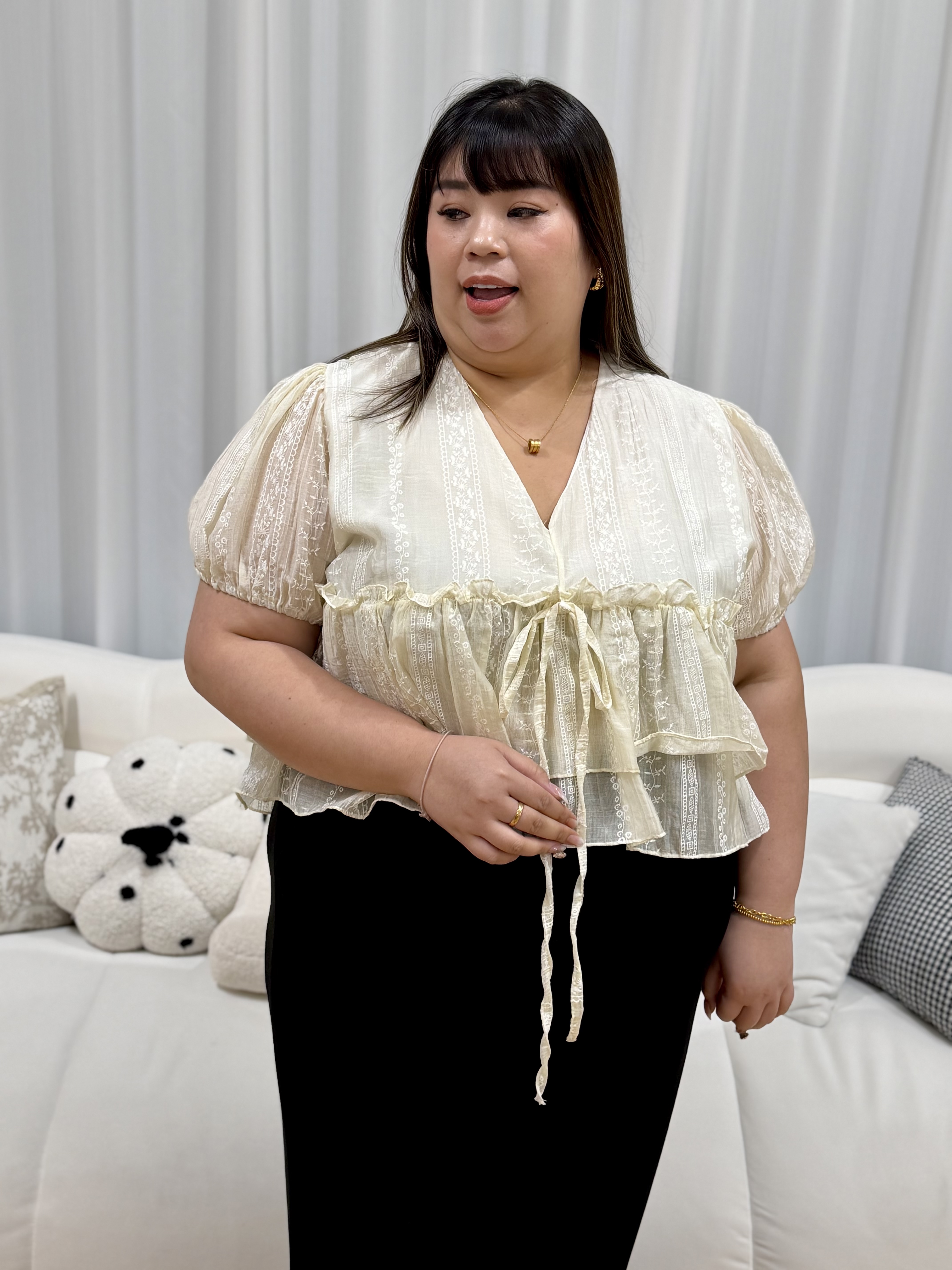 Tribal Chiffon Kimono Top | Plus Size Top