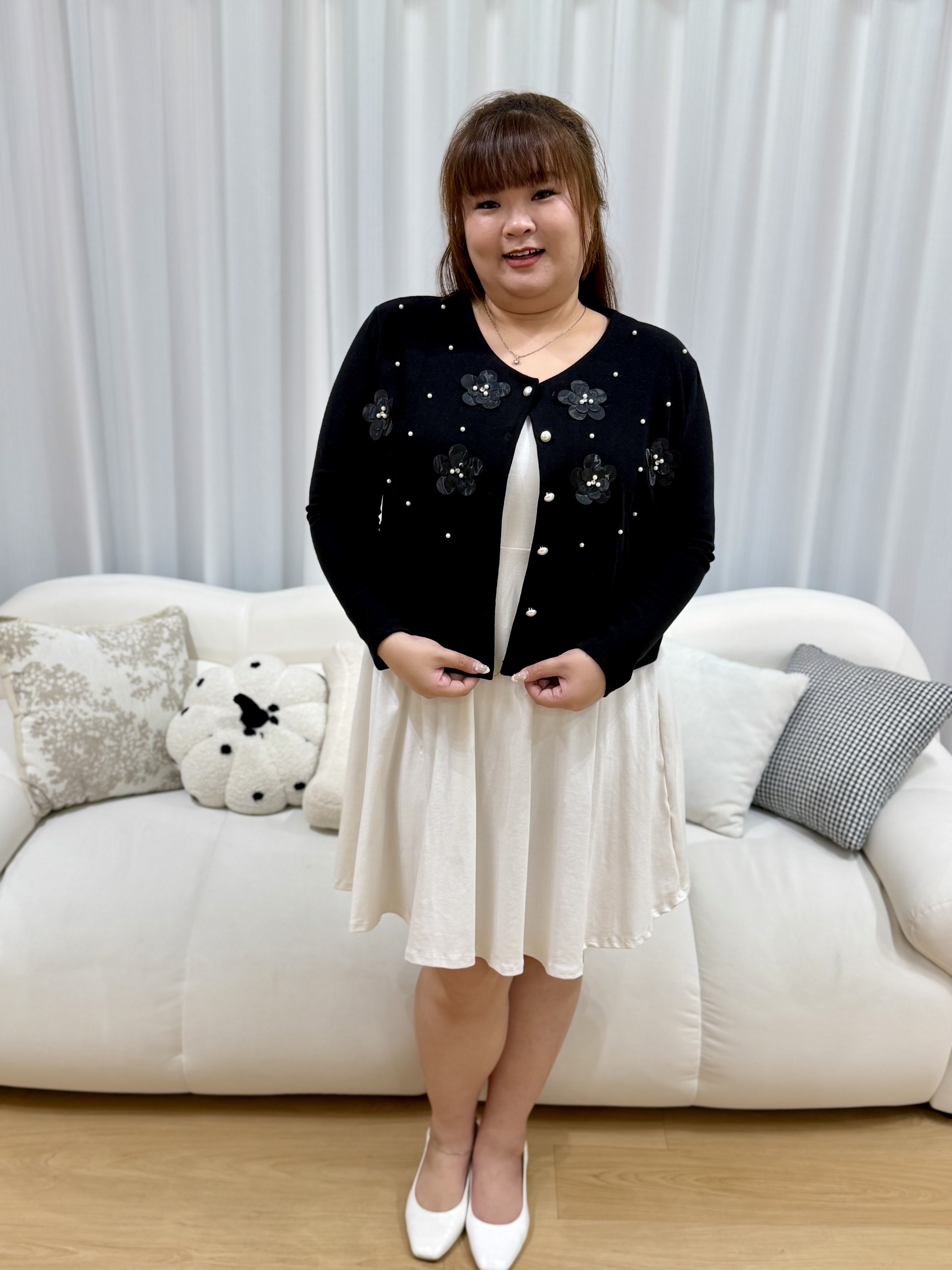 Super Soft Petals Cardigan | Plus Size Cardigan
