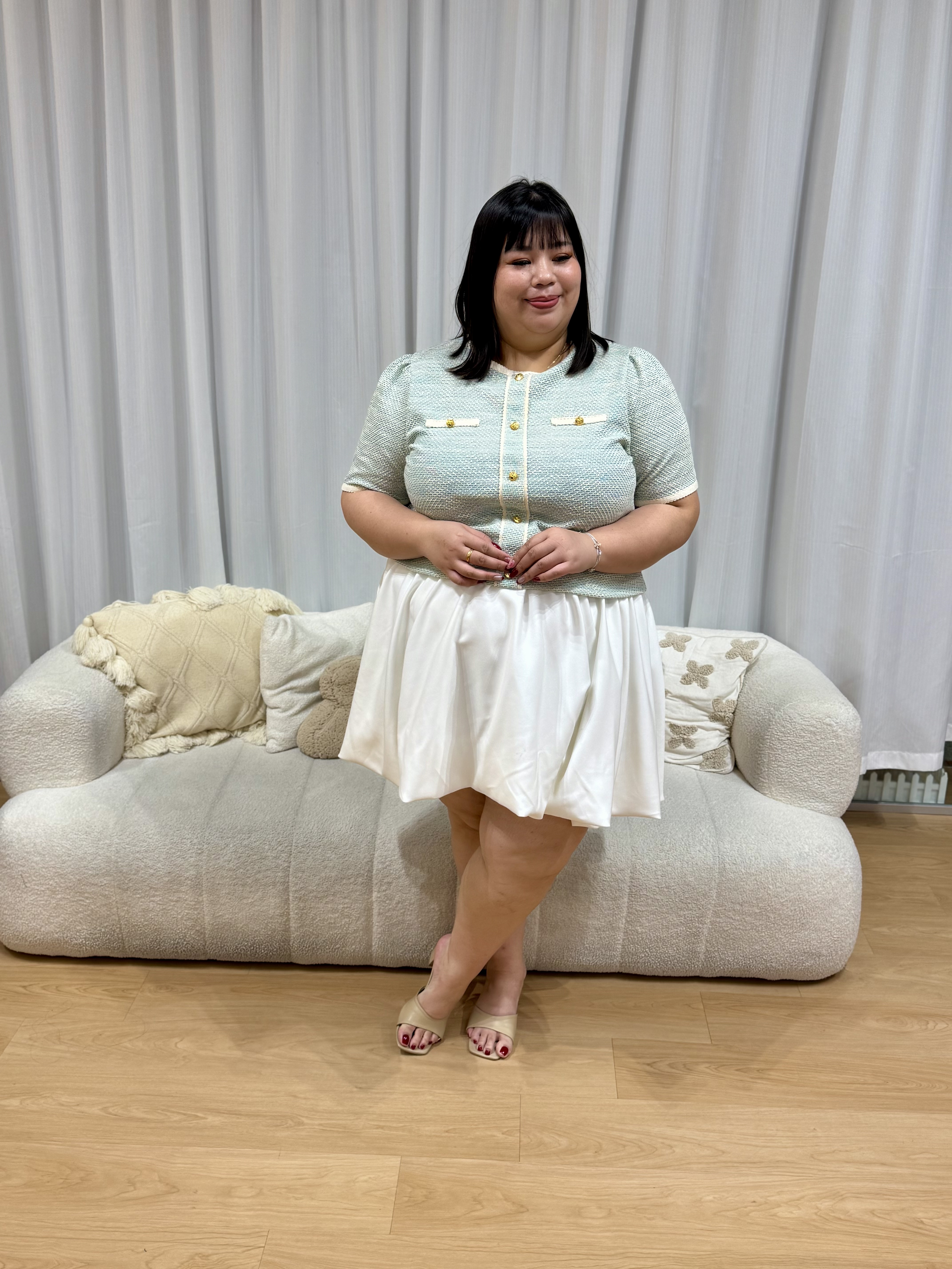 Love+ Molly Bubble Skirt | Plus Size Skirt