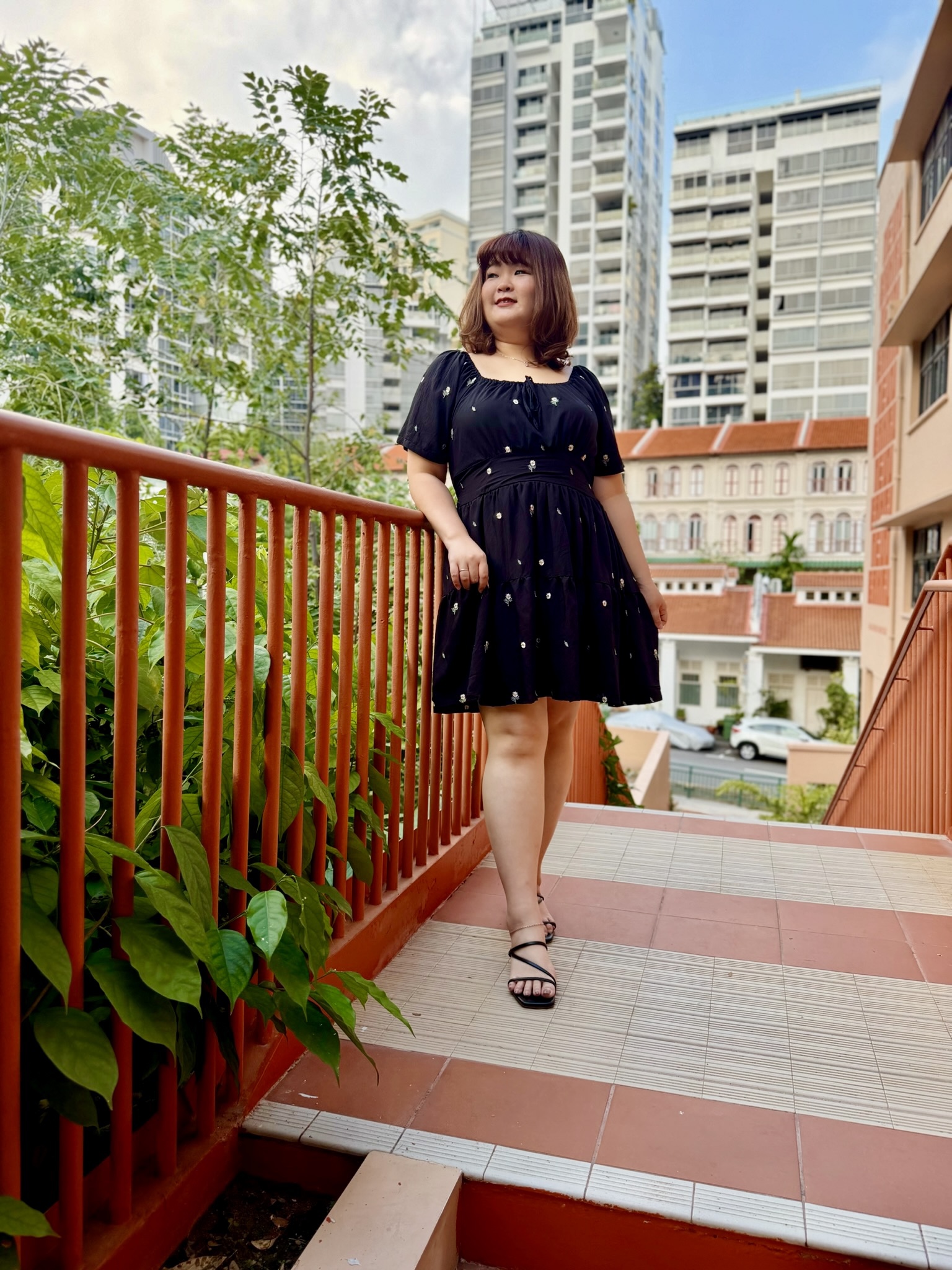 Love+ Evangeline 3D Floral Dress | Plus Size Dress