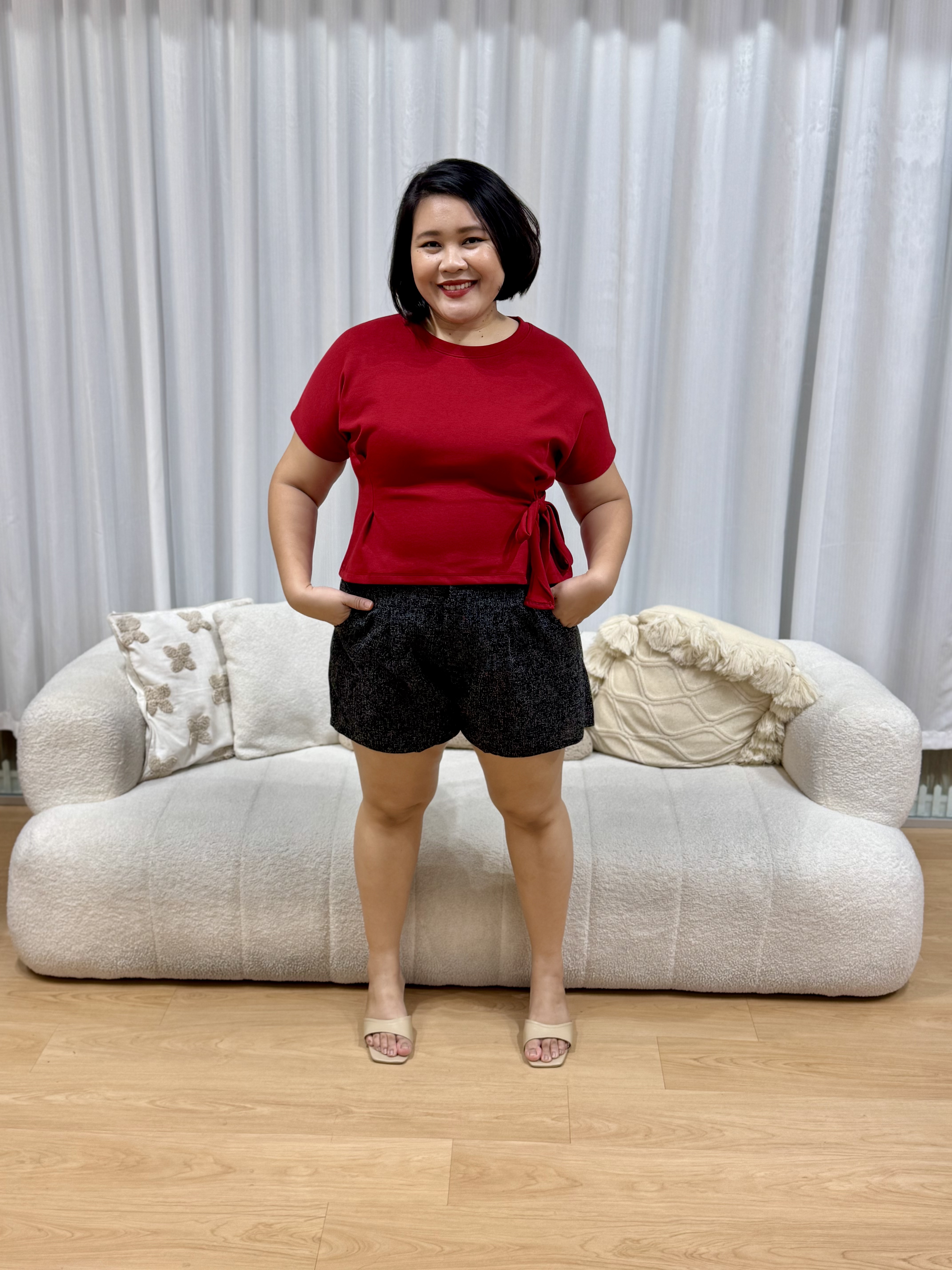 Camry Tweet Shorts  | Plus Size Short