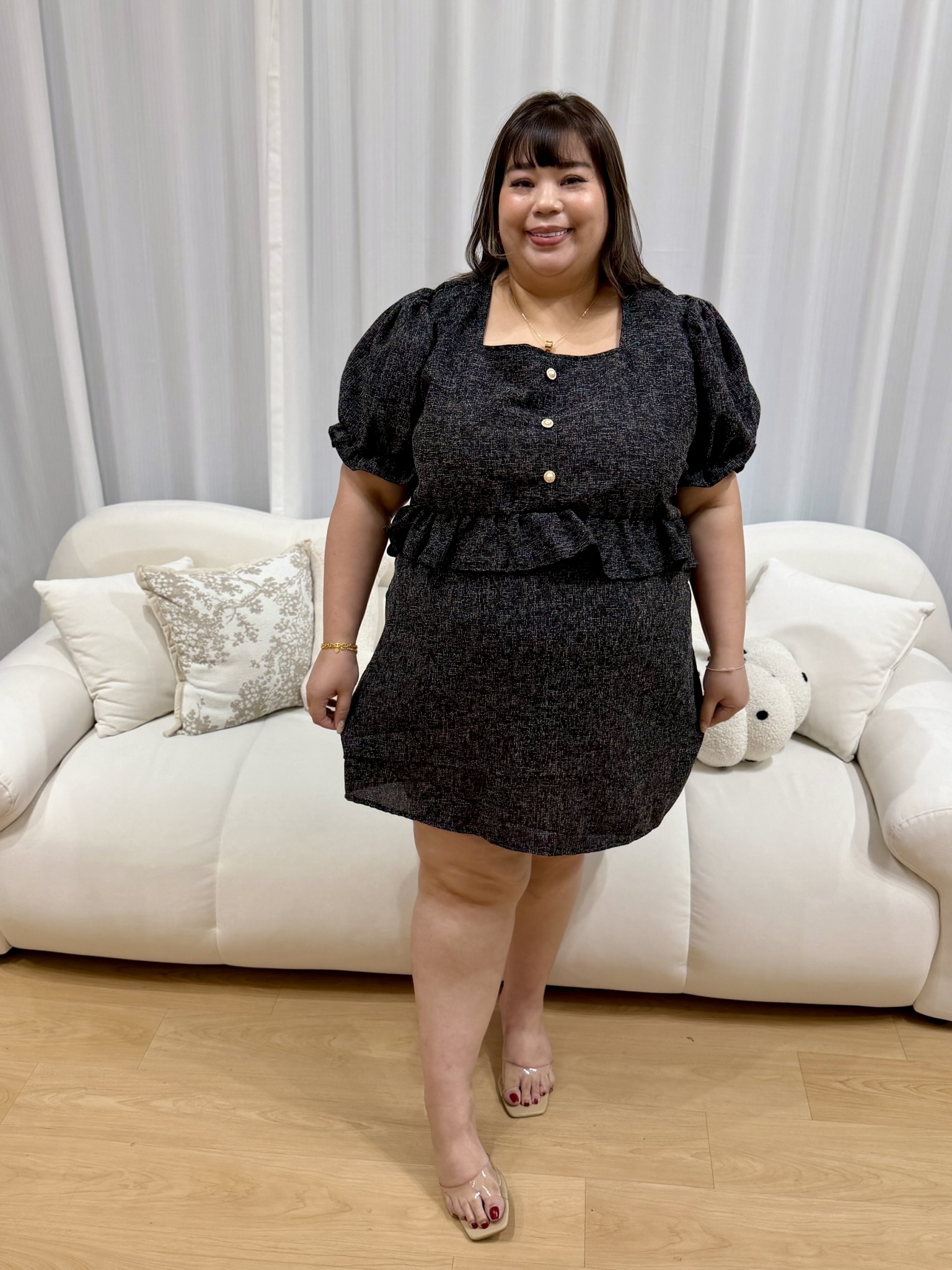 Love+ Ana Textured Dress | Plus Size Dress