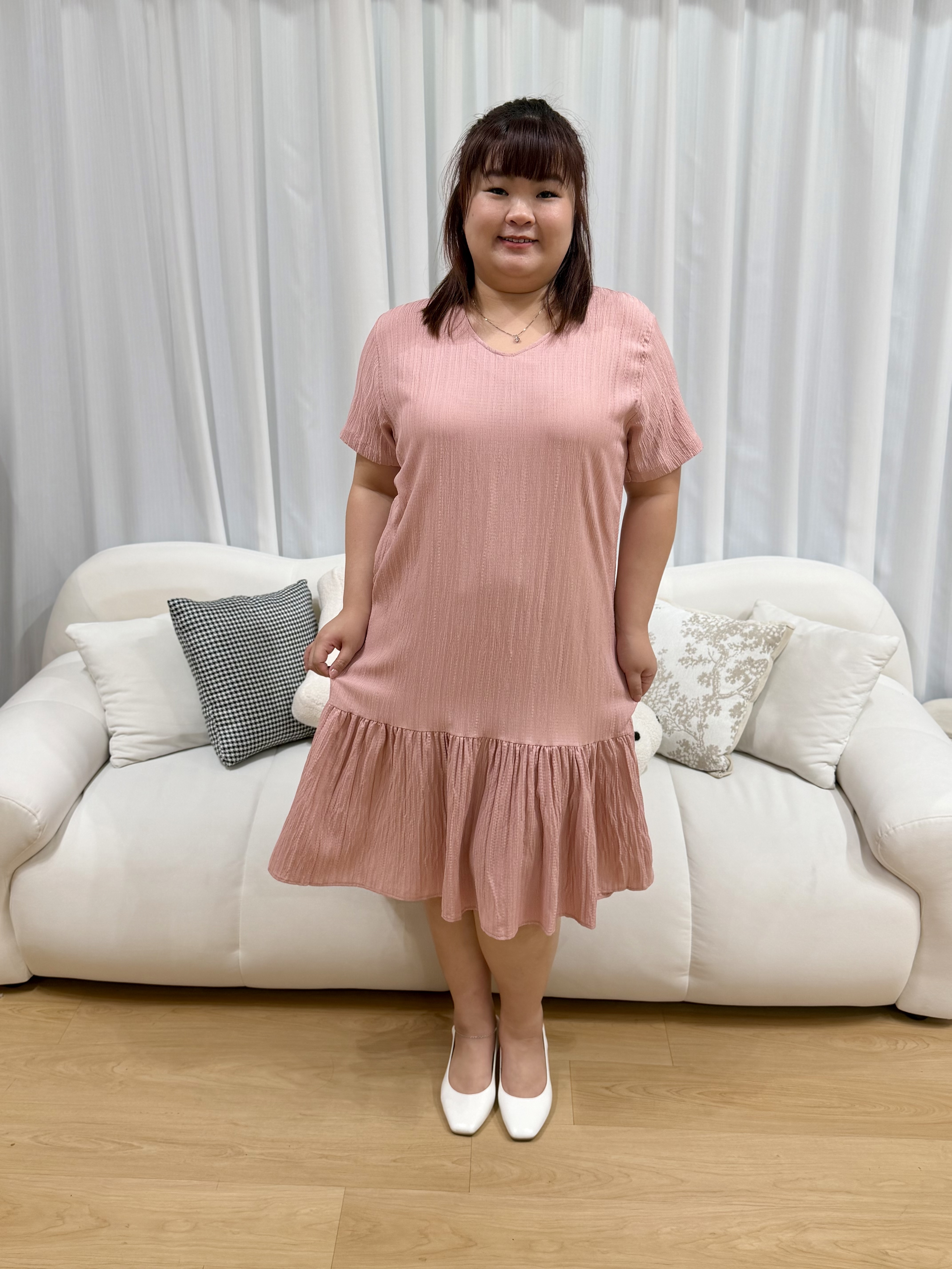 Orlena Solid Dress | Plus Size Dress