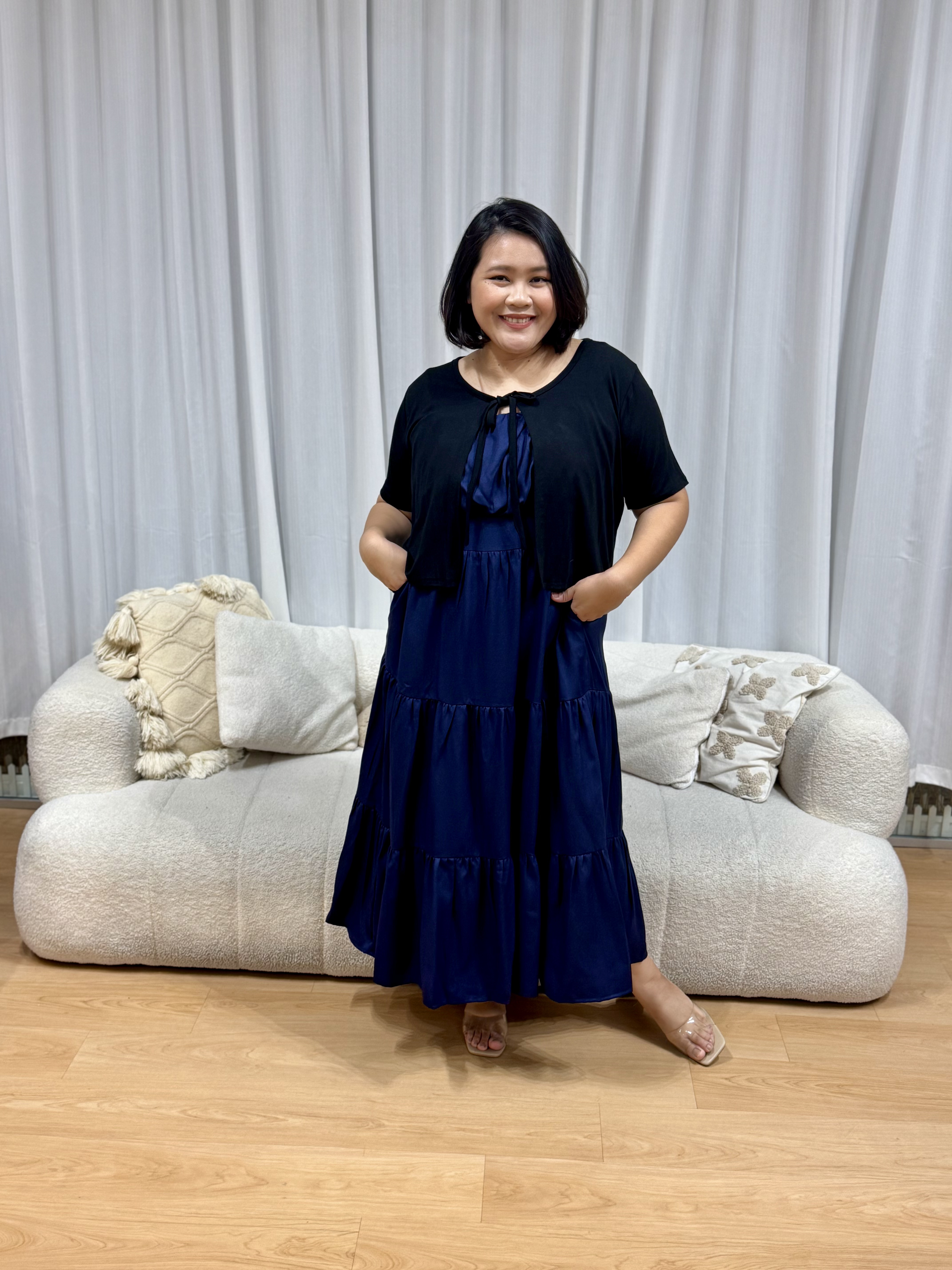 Love+Stella Ribbon Rayon Cardigan | Plus Size Cardigan