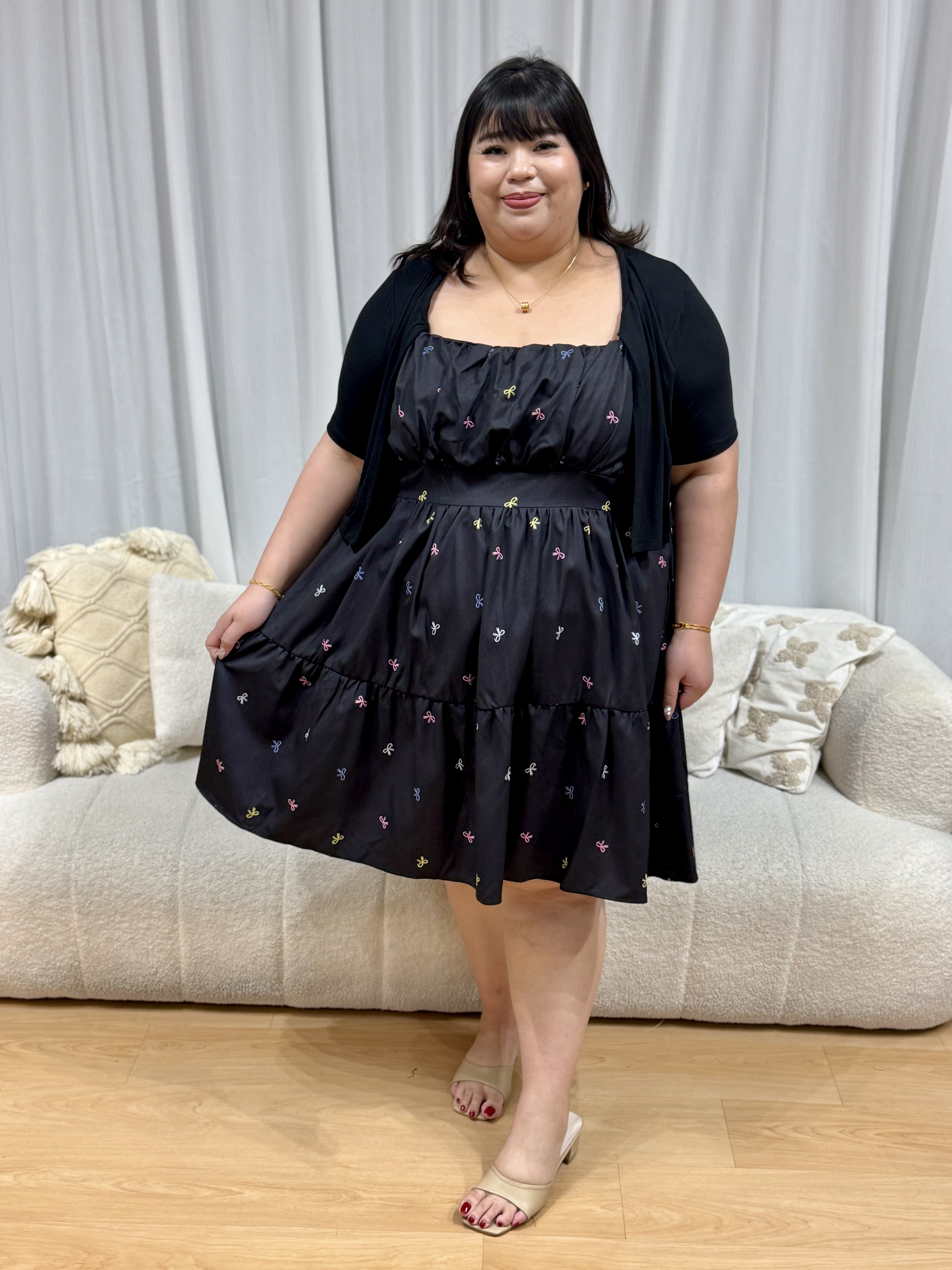 Love+ Ribbon Maeve Spag Maxi Dress| Plus Size Dress