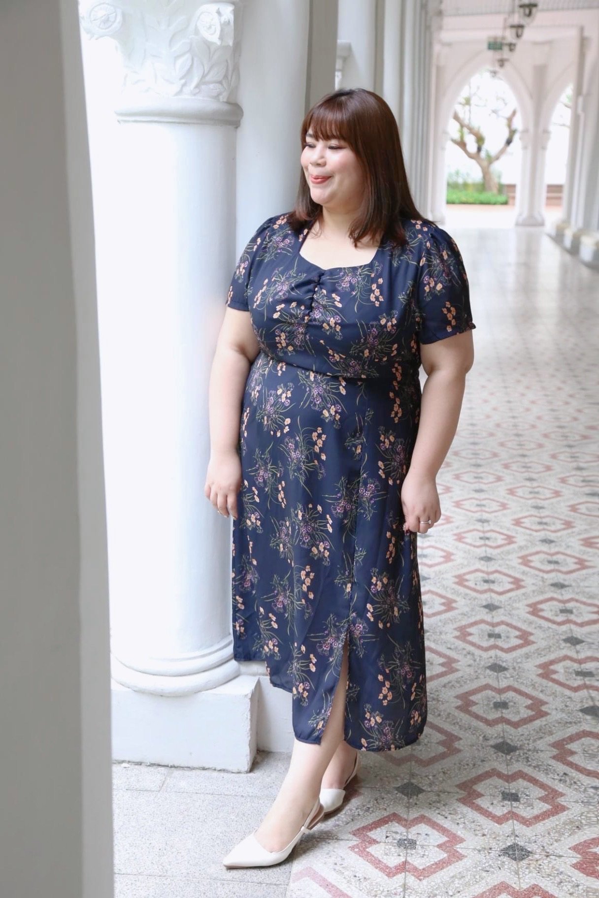 Love+ Voila Floral Maxi Dress|Plus Size Maxi Dress