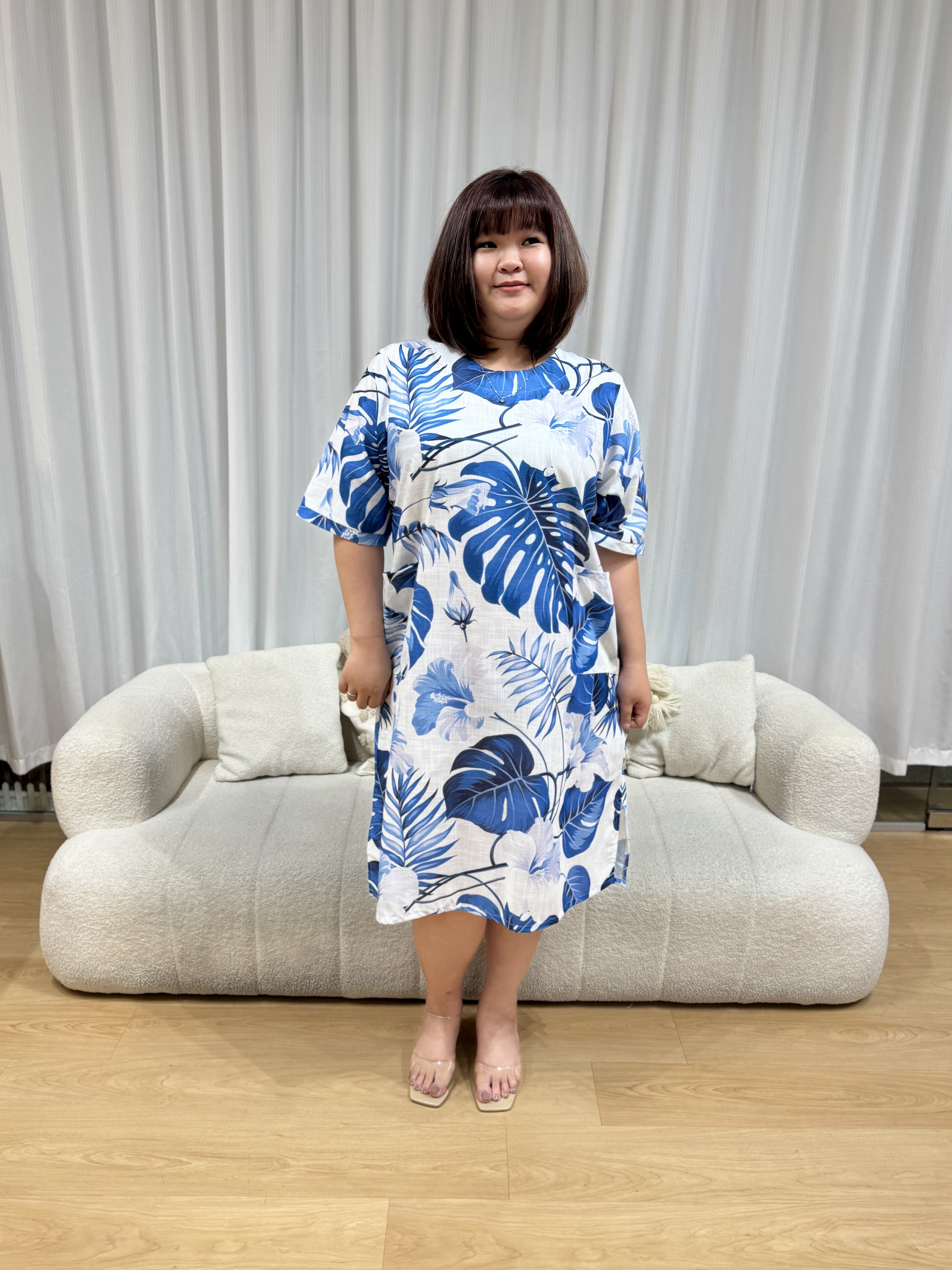 Mdm Linen Dress | Plus Size Dress